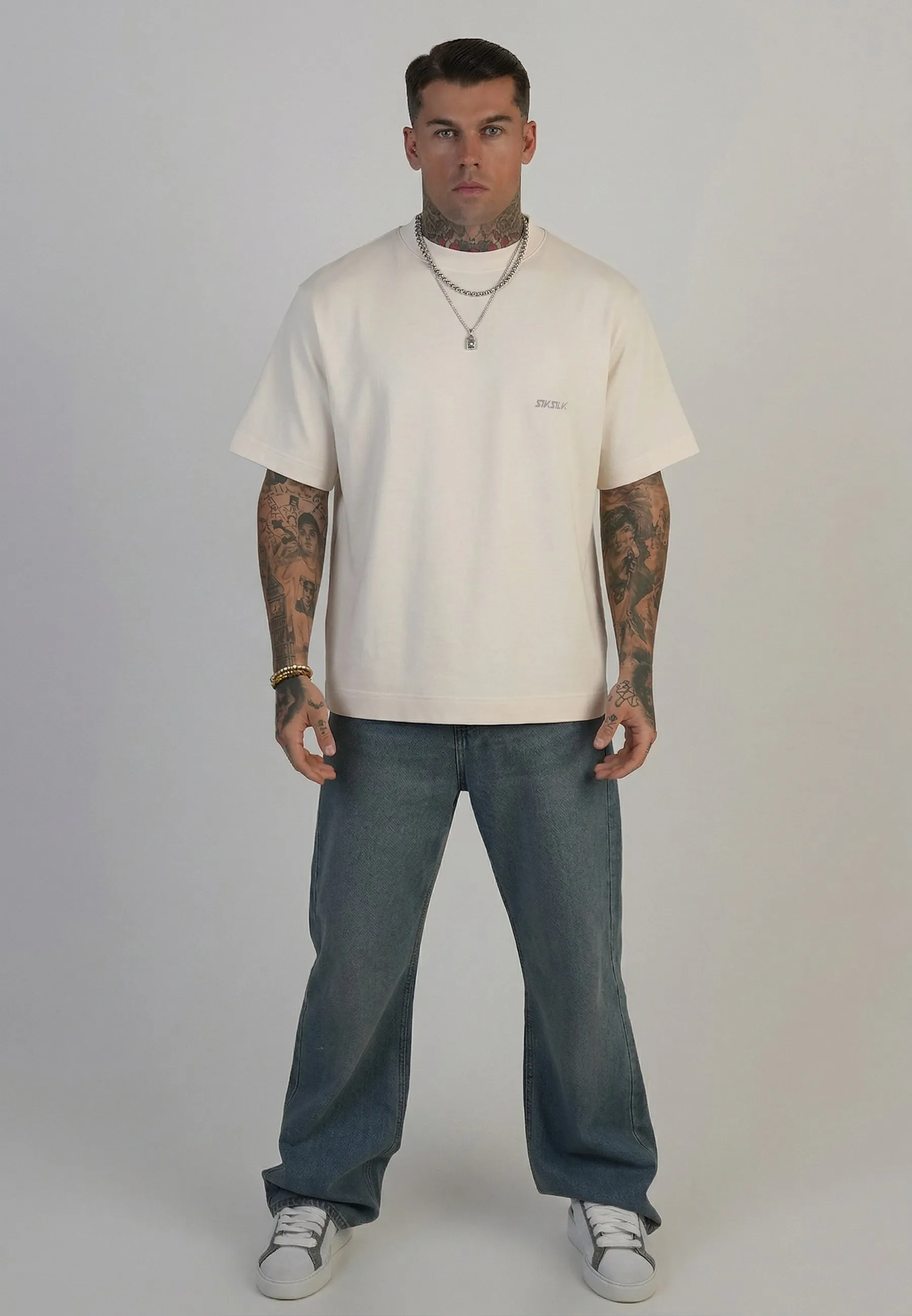 Ecru Graphic T-Shirt sold by Siksilk product image thumbnail 3