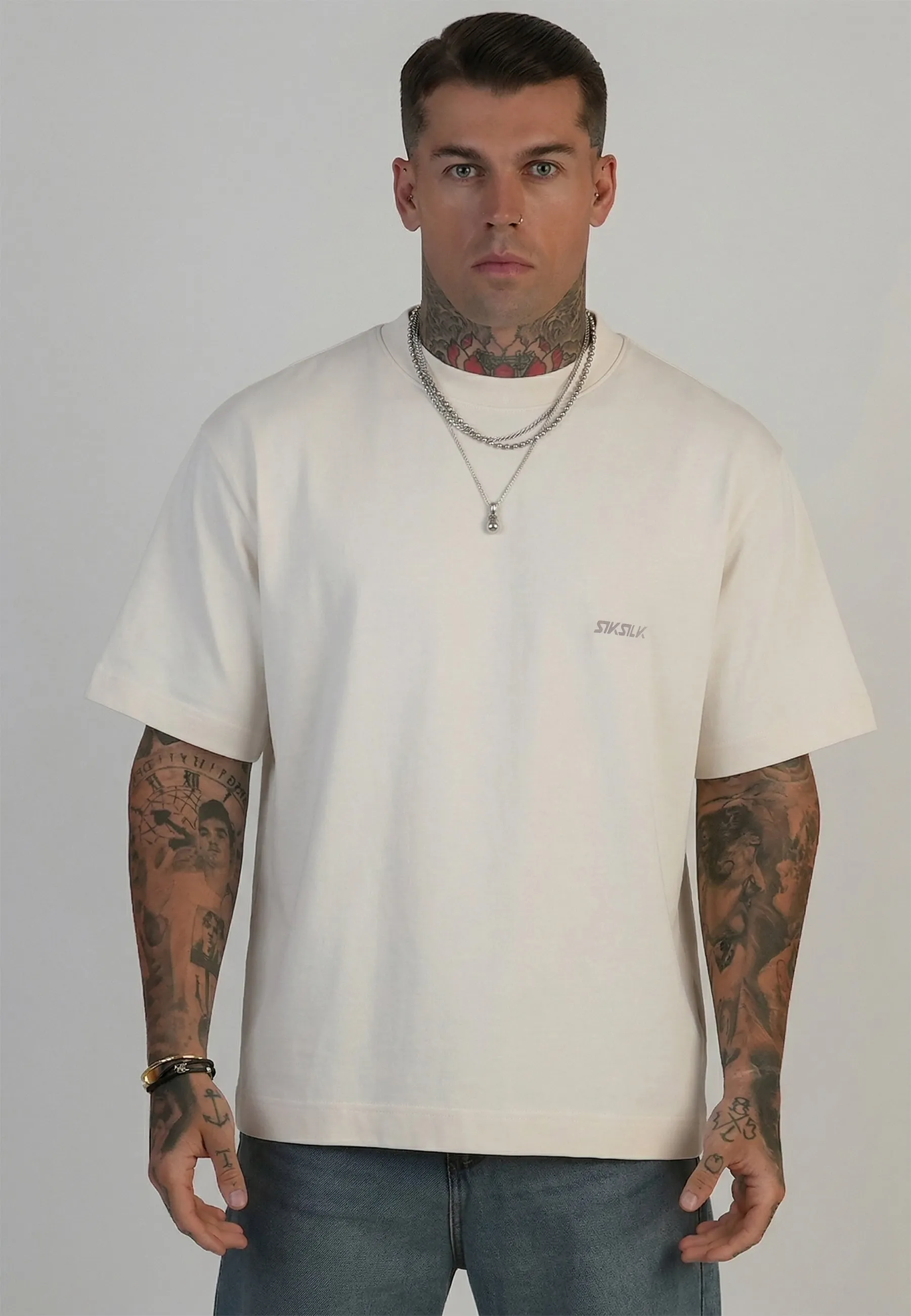 Ecru Graphic T-Shirt sold by Siksilk