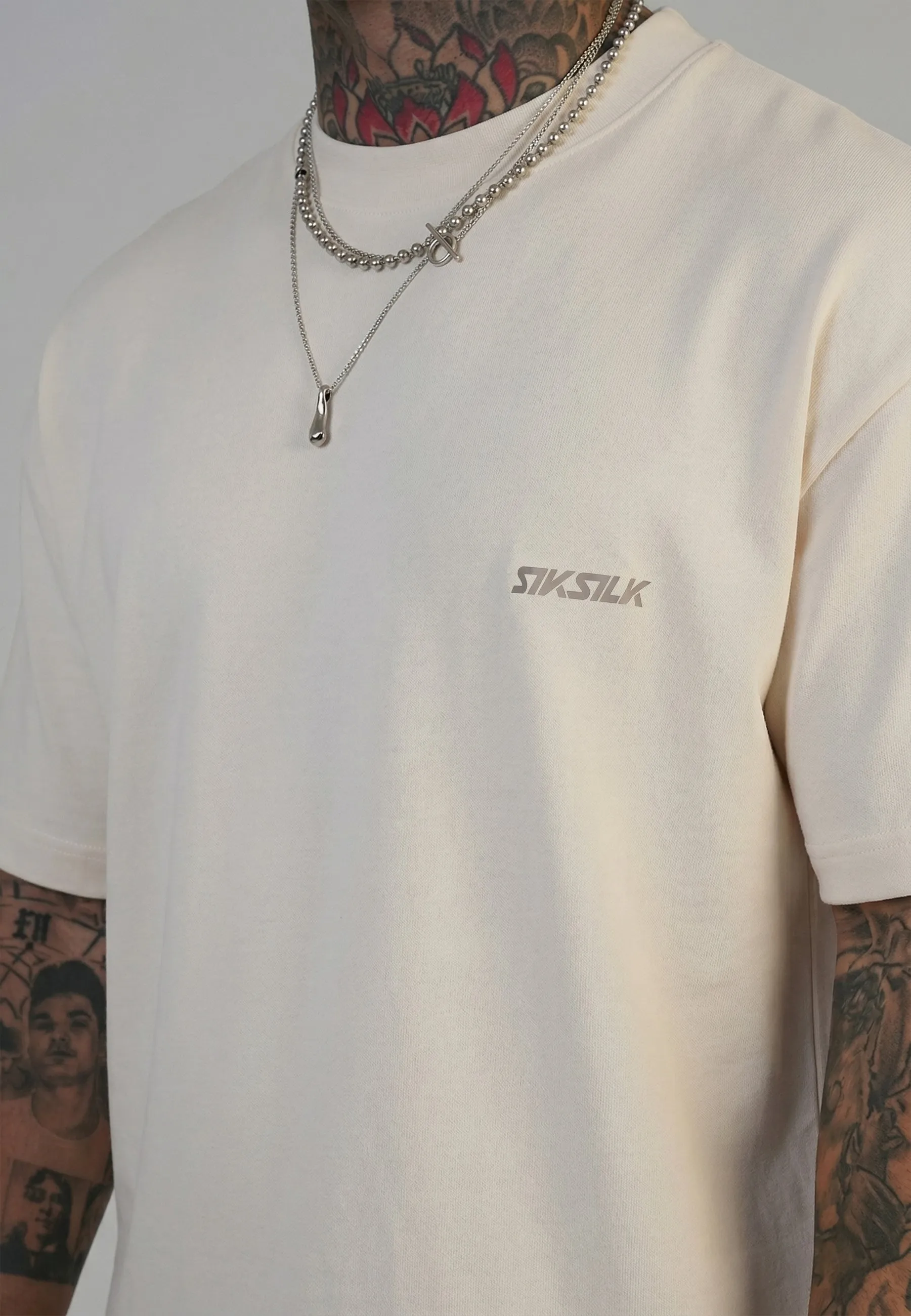 Ecru Graphic T-Shirt sold by Siksilk product image thumbnail 4