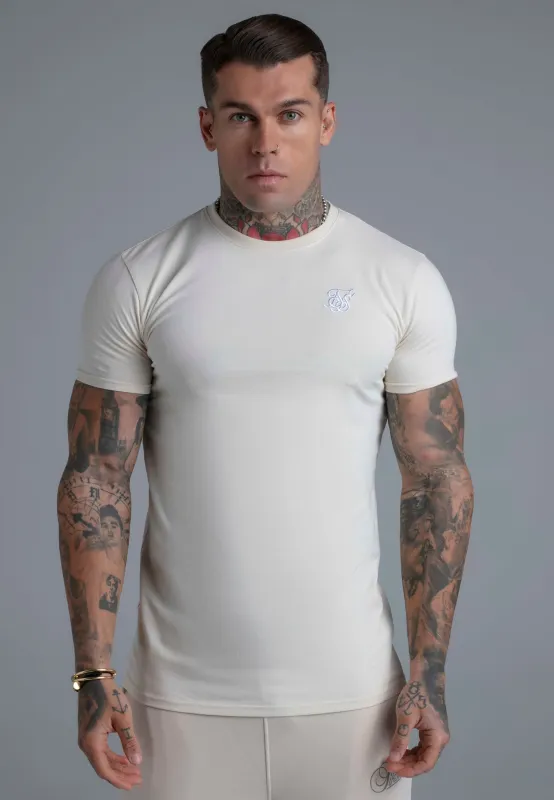 Ecru Essentials T-Shirt made by Siksilk