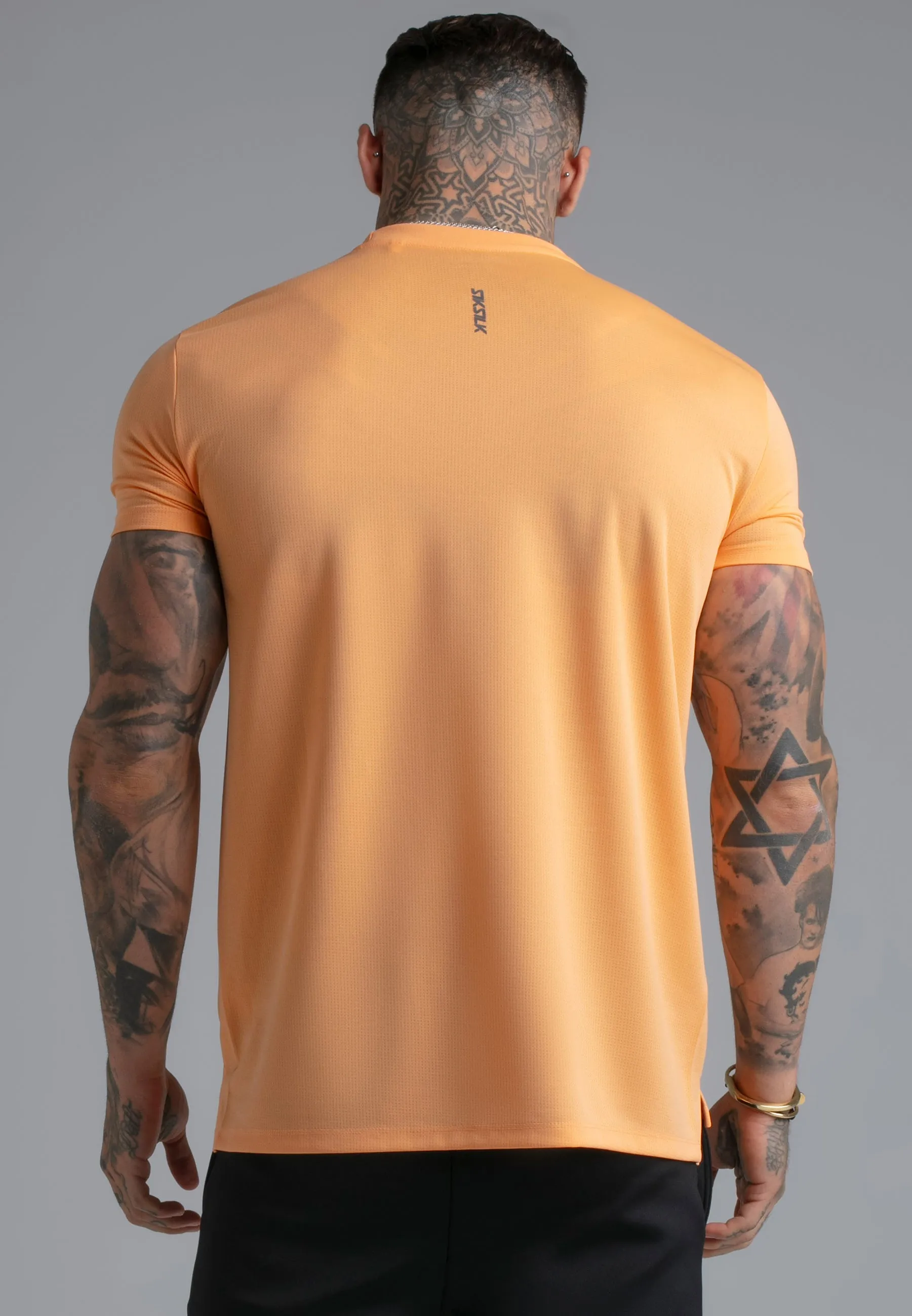 Orange Muscle Fit T-Shirt sold by Siksilk product image thumbnail 5