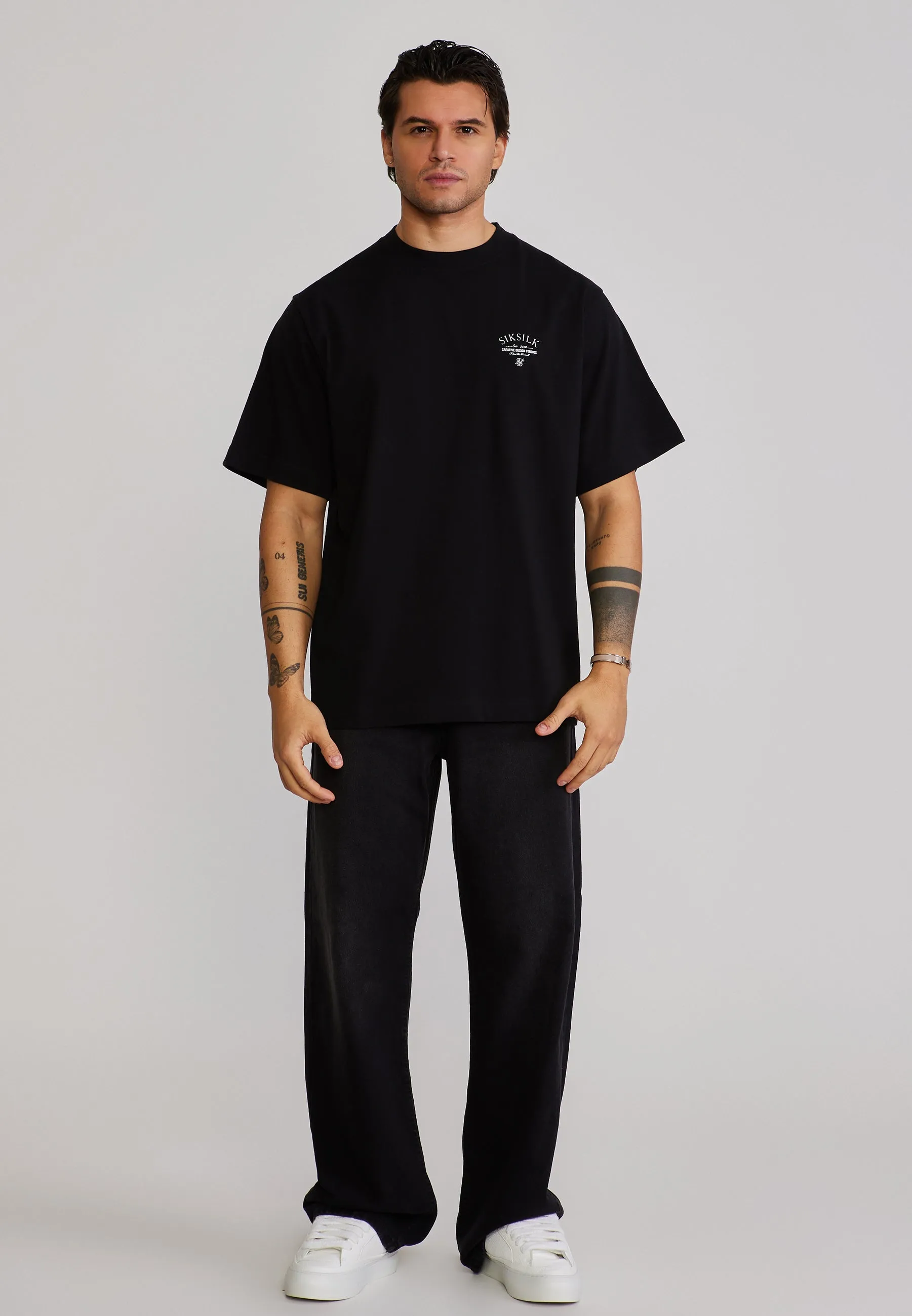 Black Graphic T-Shirt sold by Siksilk product image thumbnail 3