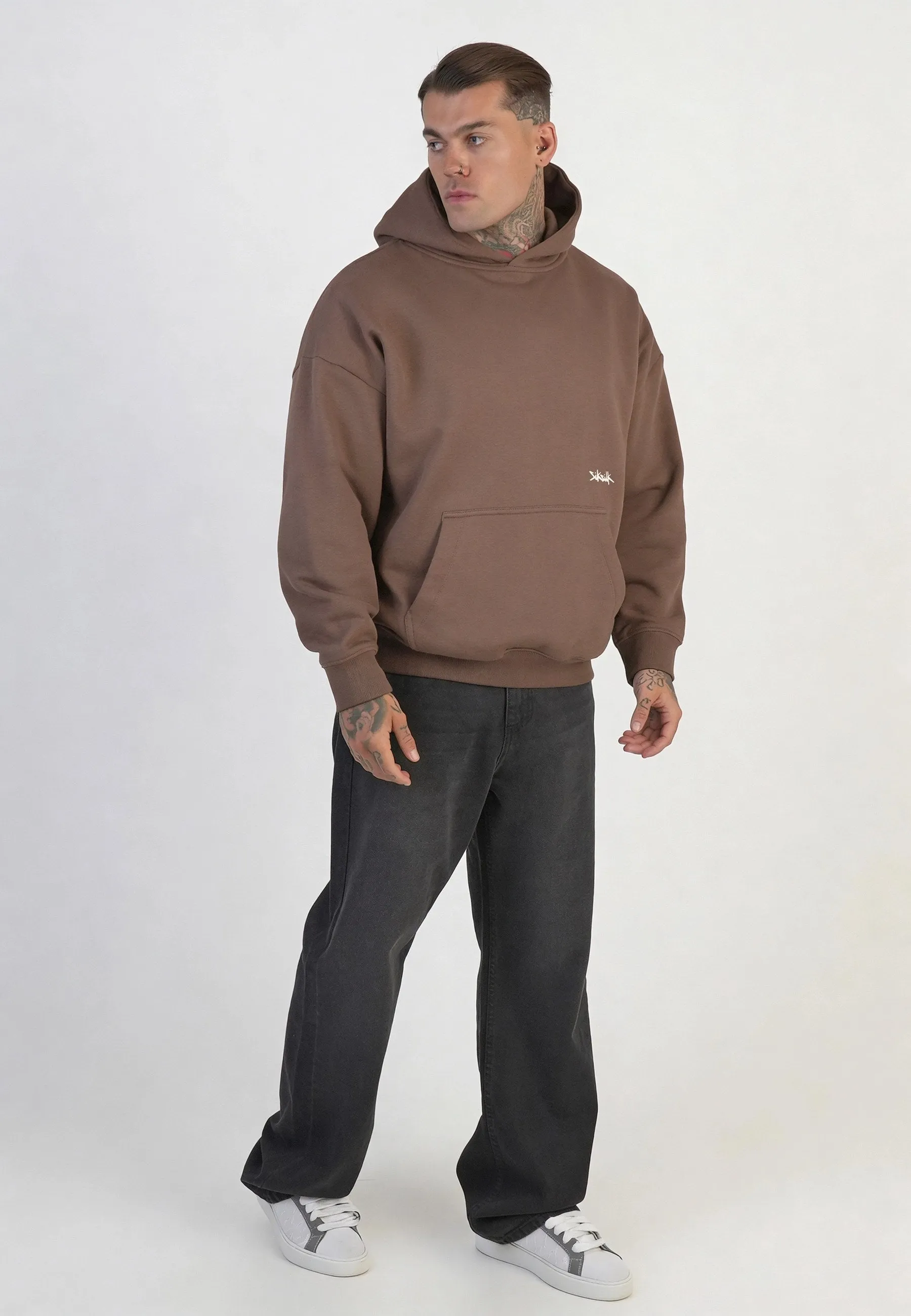 Brown Graphic Hoodie sold by Siksilk product image thumbnail 4