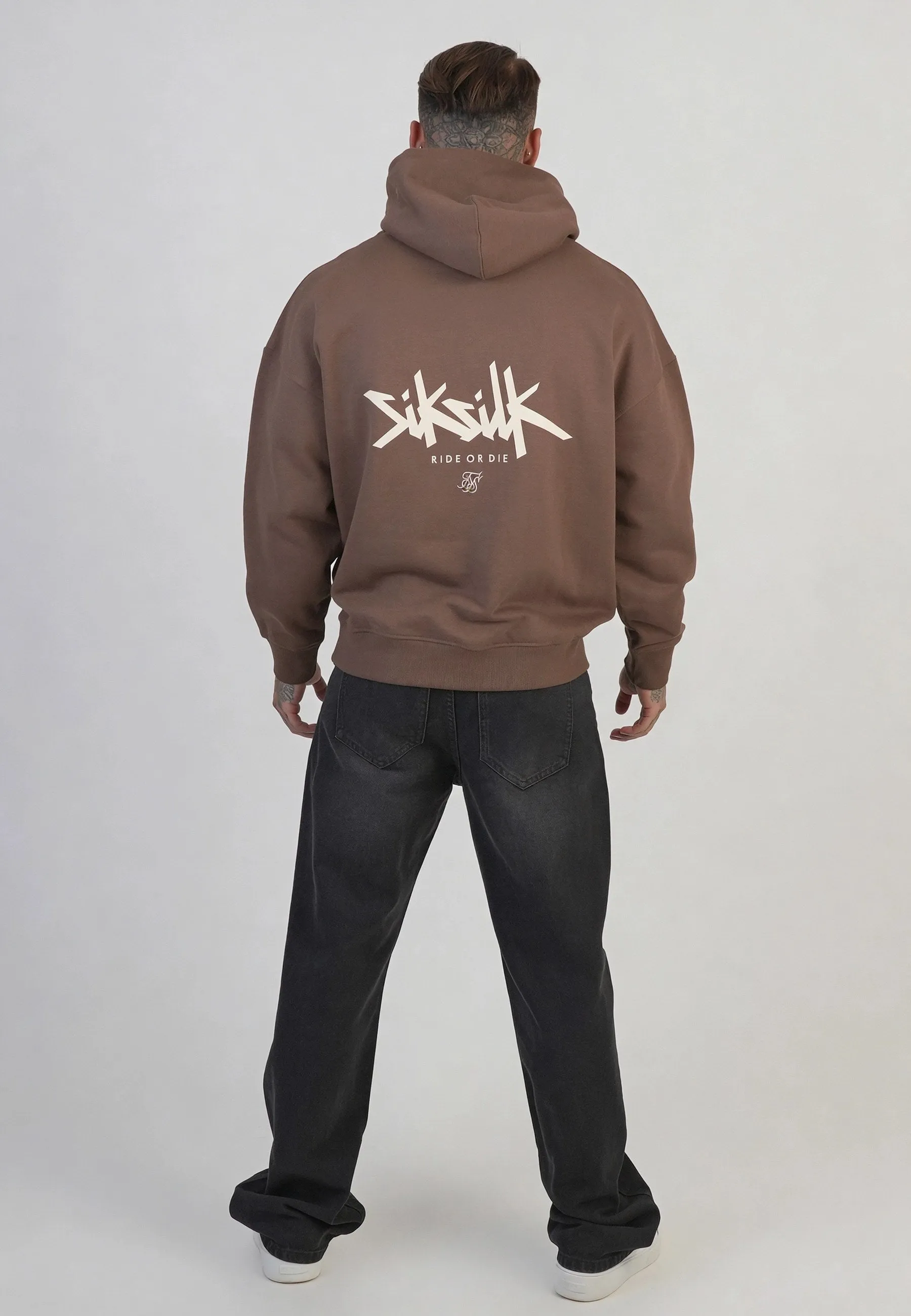 Brown Graphic Hoodie sold by Siksilk product image thumbnail 5