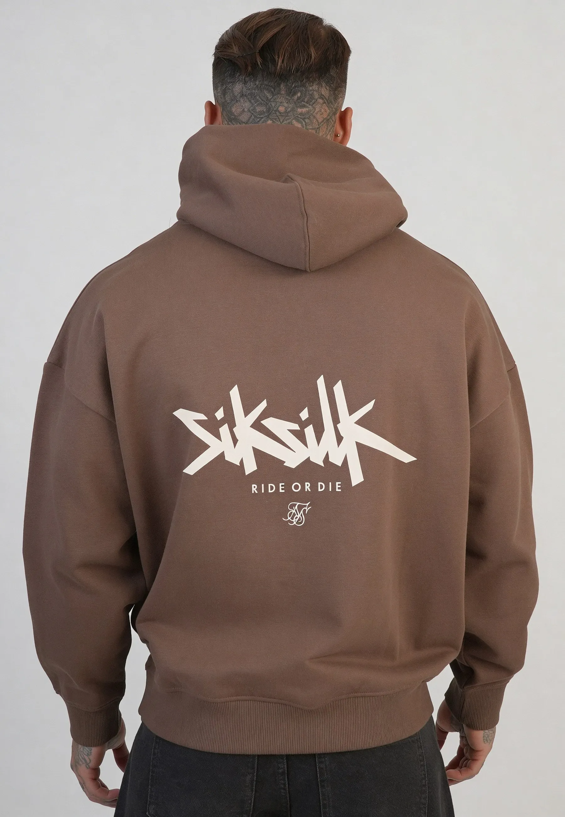 Brown Graphic Hoodie sold by Siksilk product image thumbnail 2
