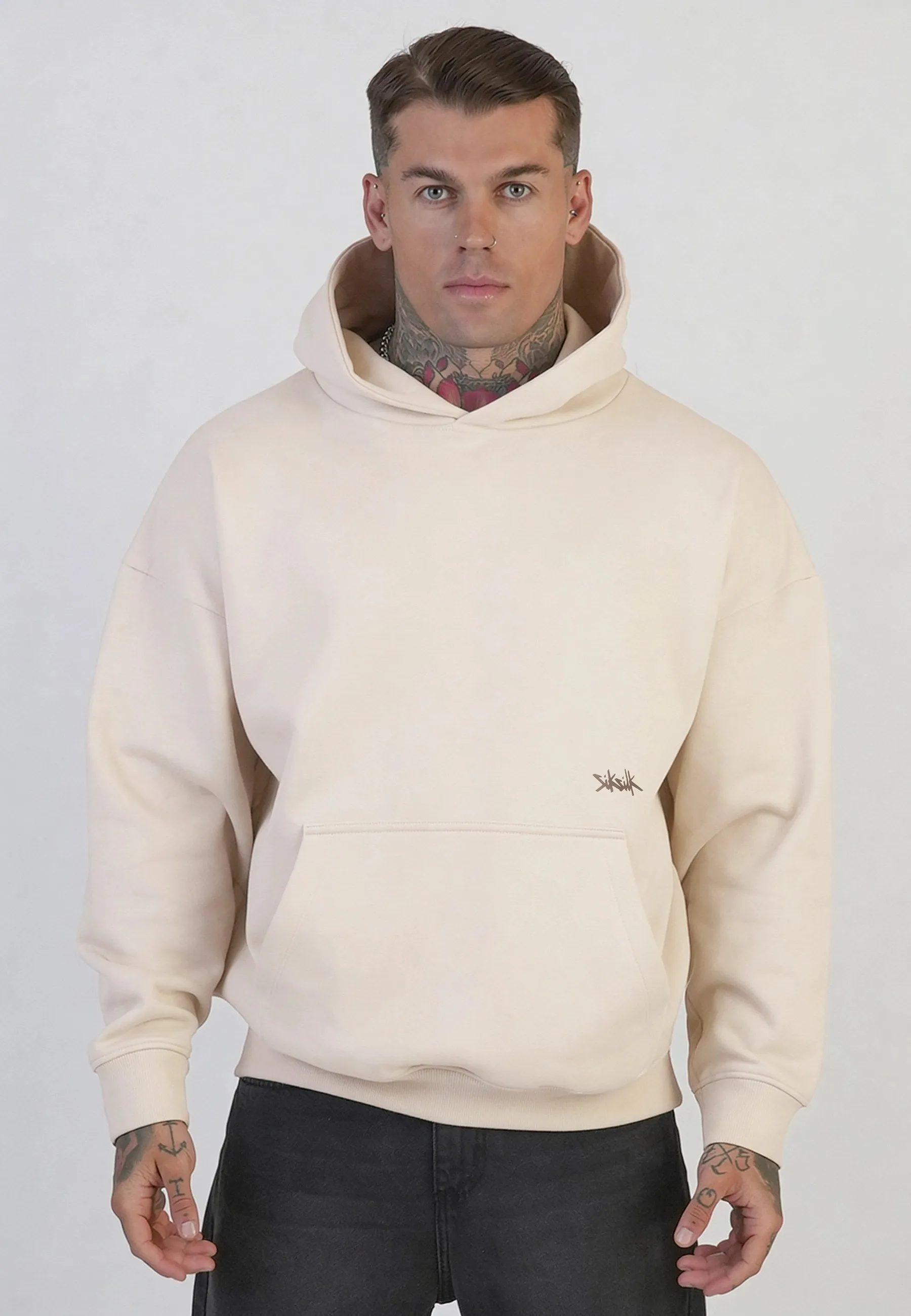 Ecru Graphic Hoodie sold by Siksilk
