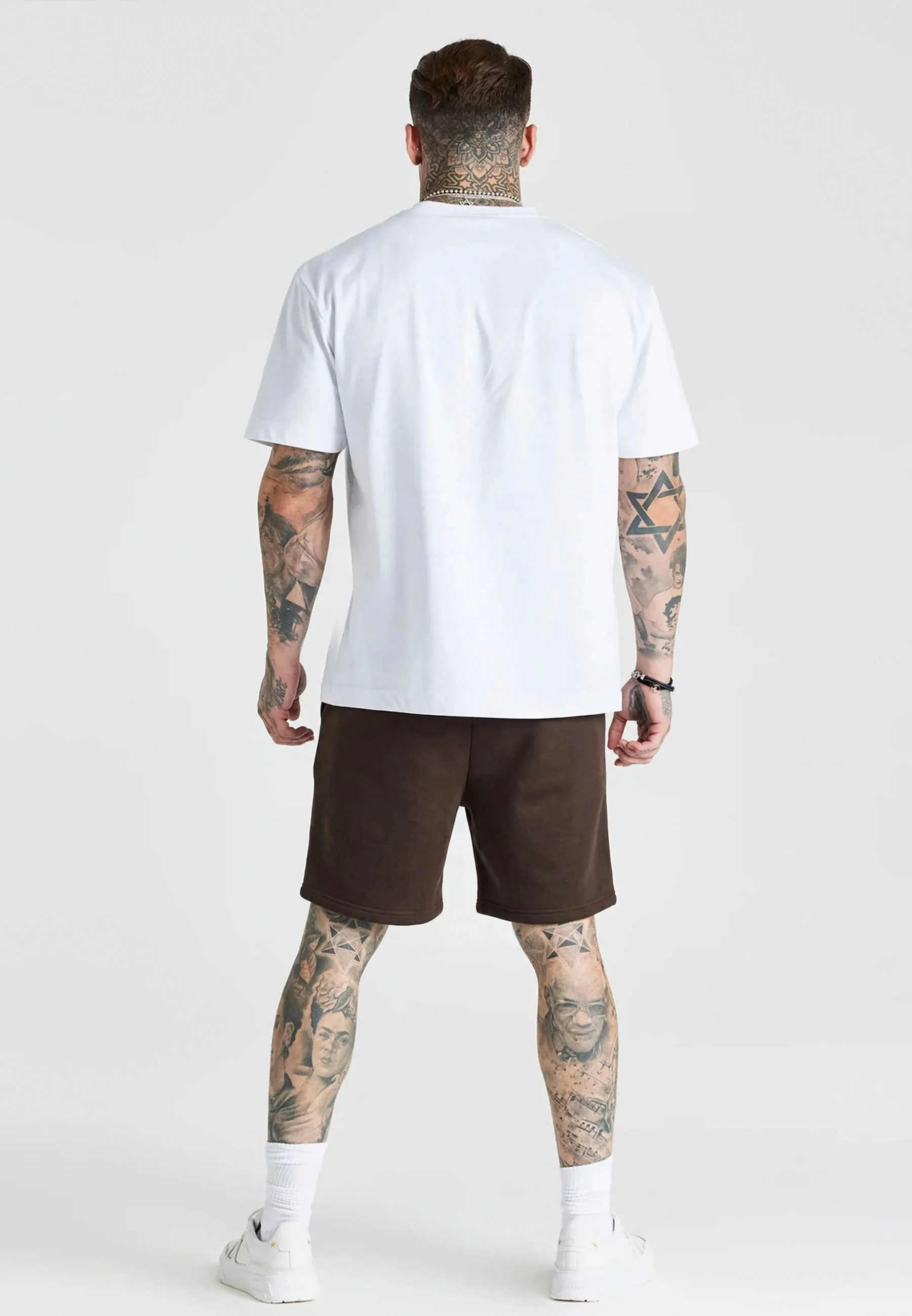 Brown Essentials Shorts sold by Siksilk product image thumbnail 5