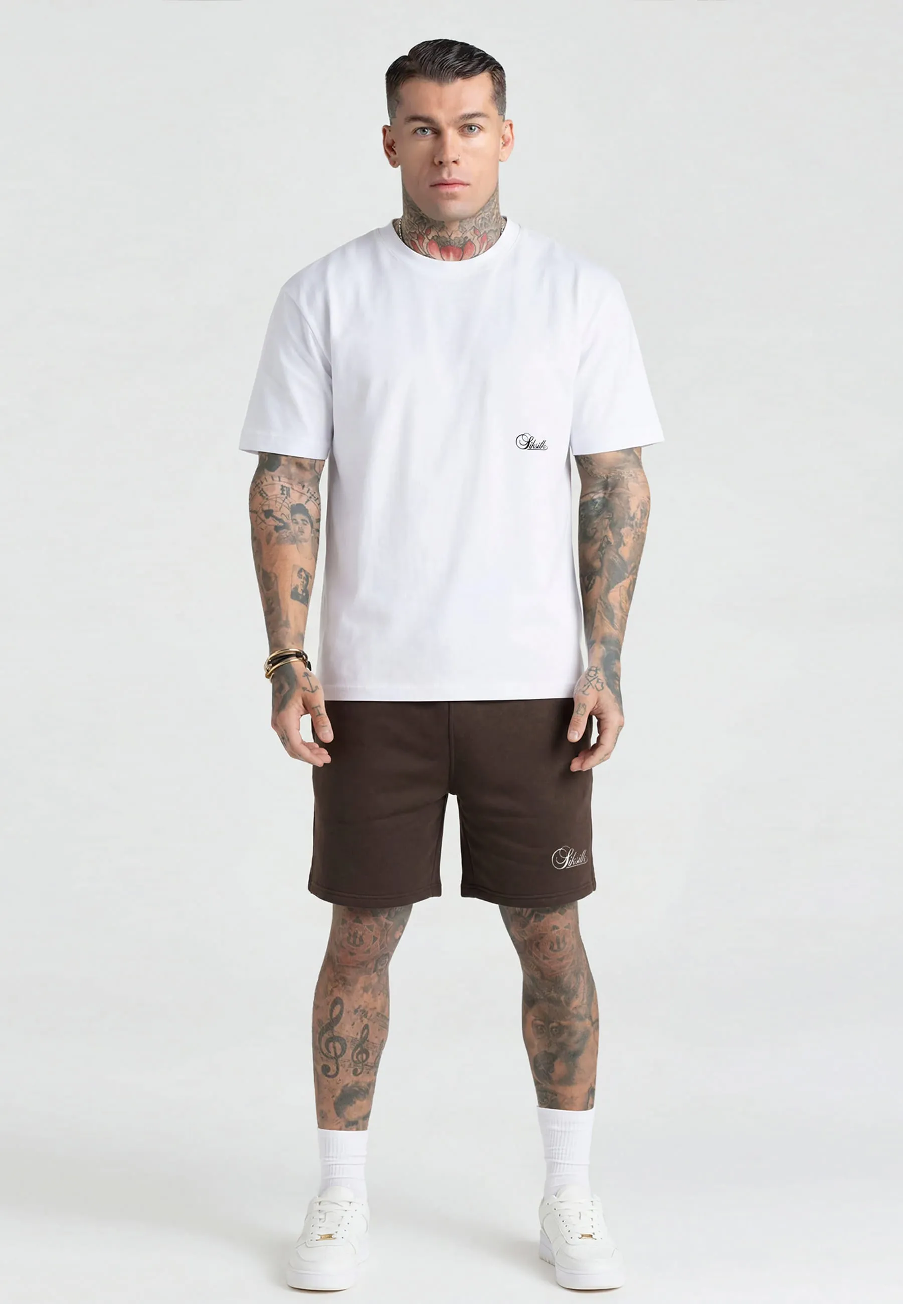 Brown Essentials Shorts sold by Siksilk product image thumbnail 2
