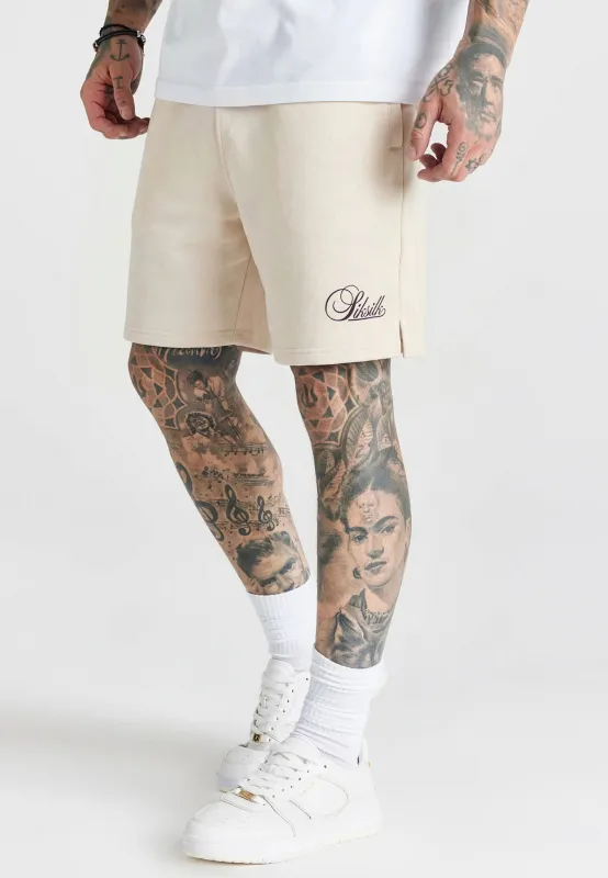 Ecru Essentials Shorts made by Siksilk