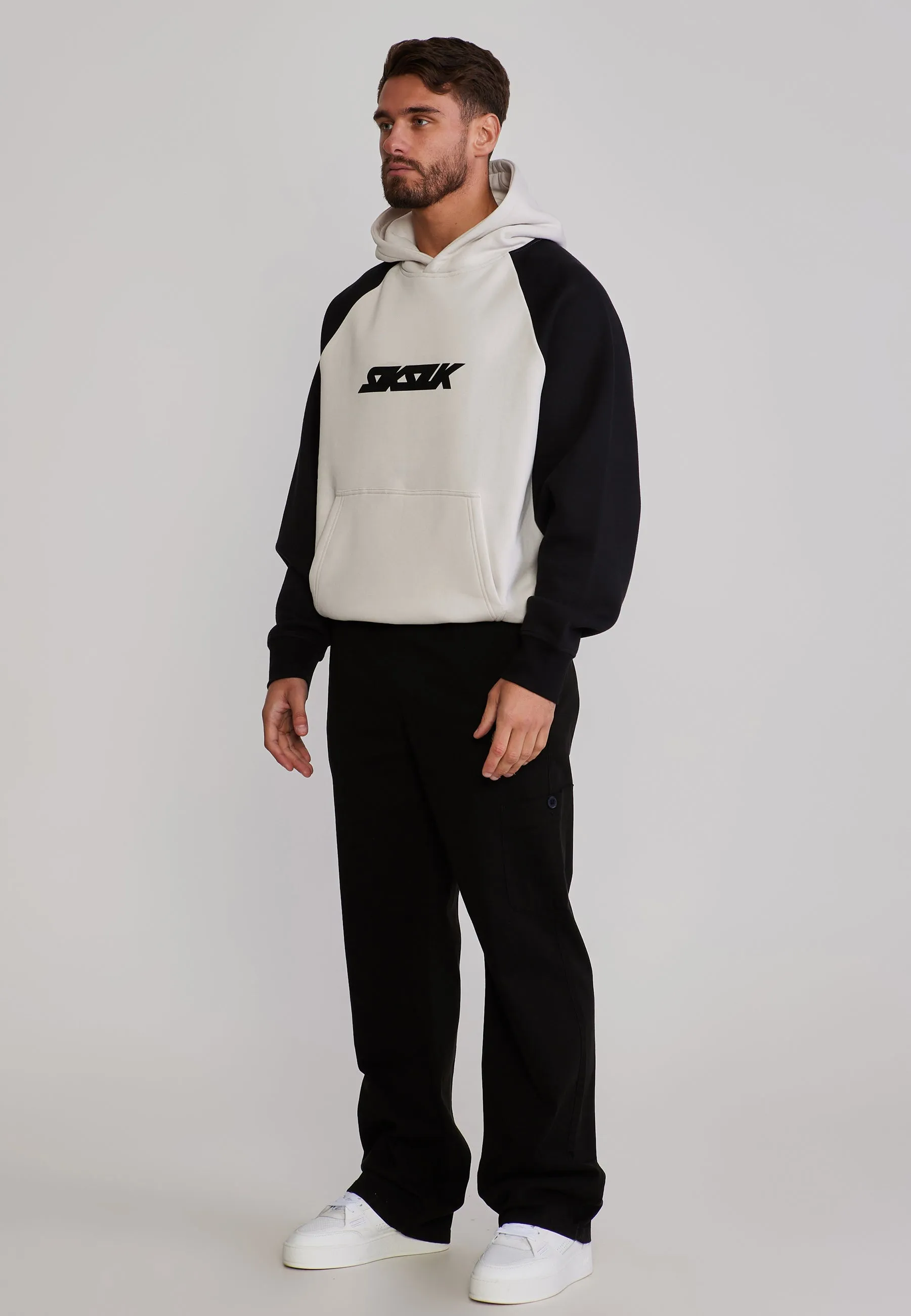 Stone and Black Graphic Hoodie sold by Siksilk product image thumbnail 4