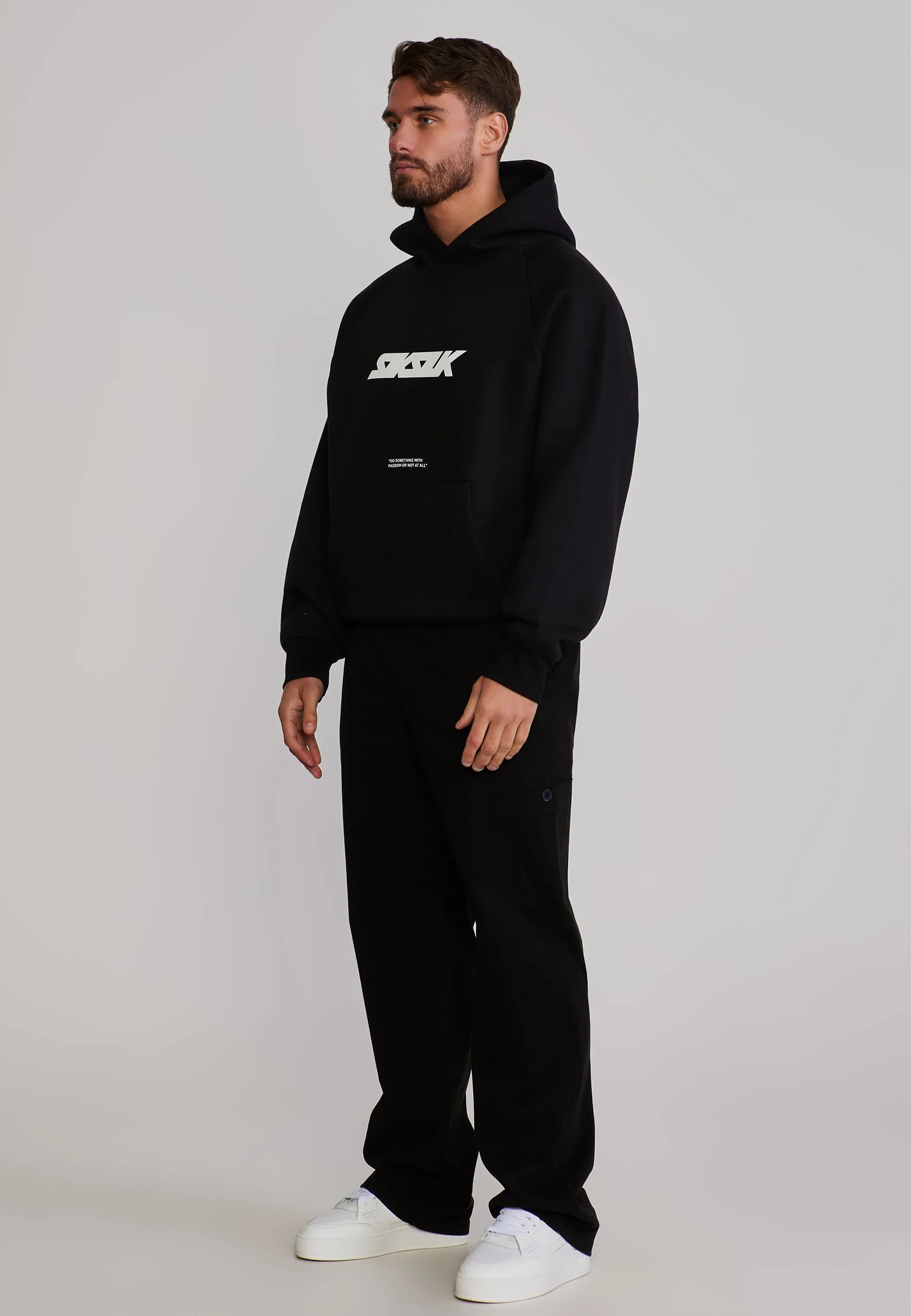 Black Graphic Hoodie sold by Siksilk product image thumbnail 4