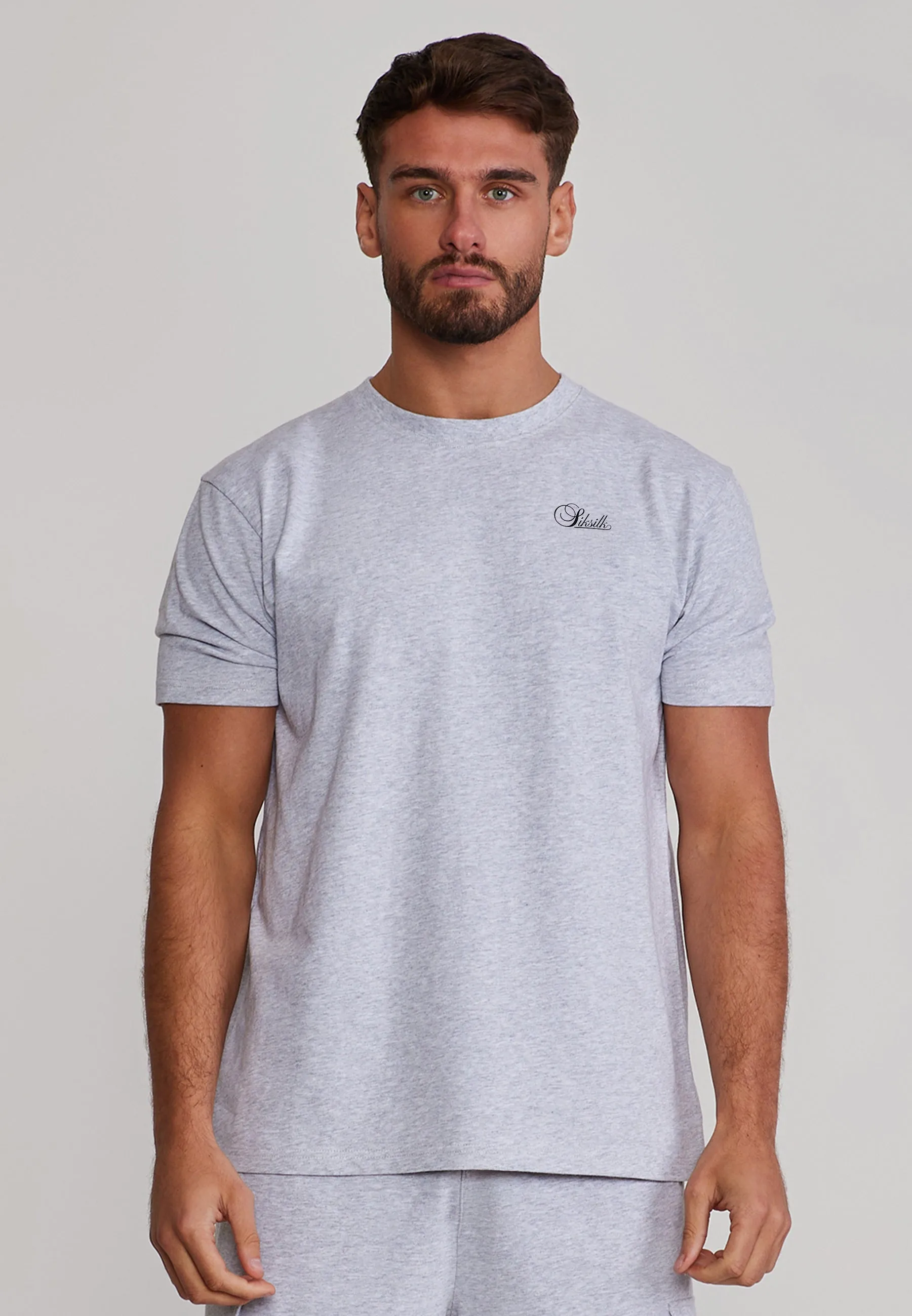 Black and White and Grey Pack of 3 Muscle Fit T-Shirts sold by Siksilk product image thumbnail 4