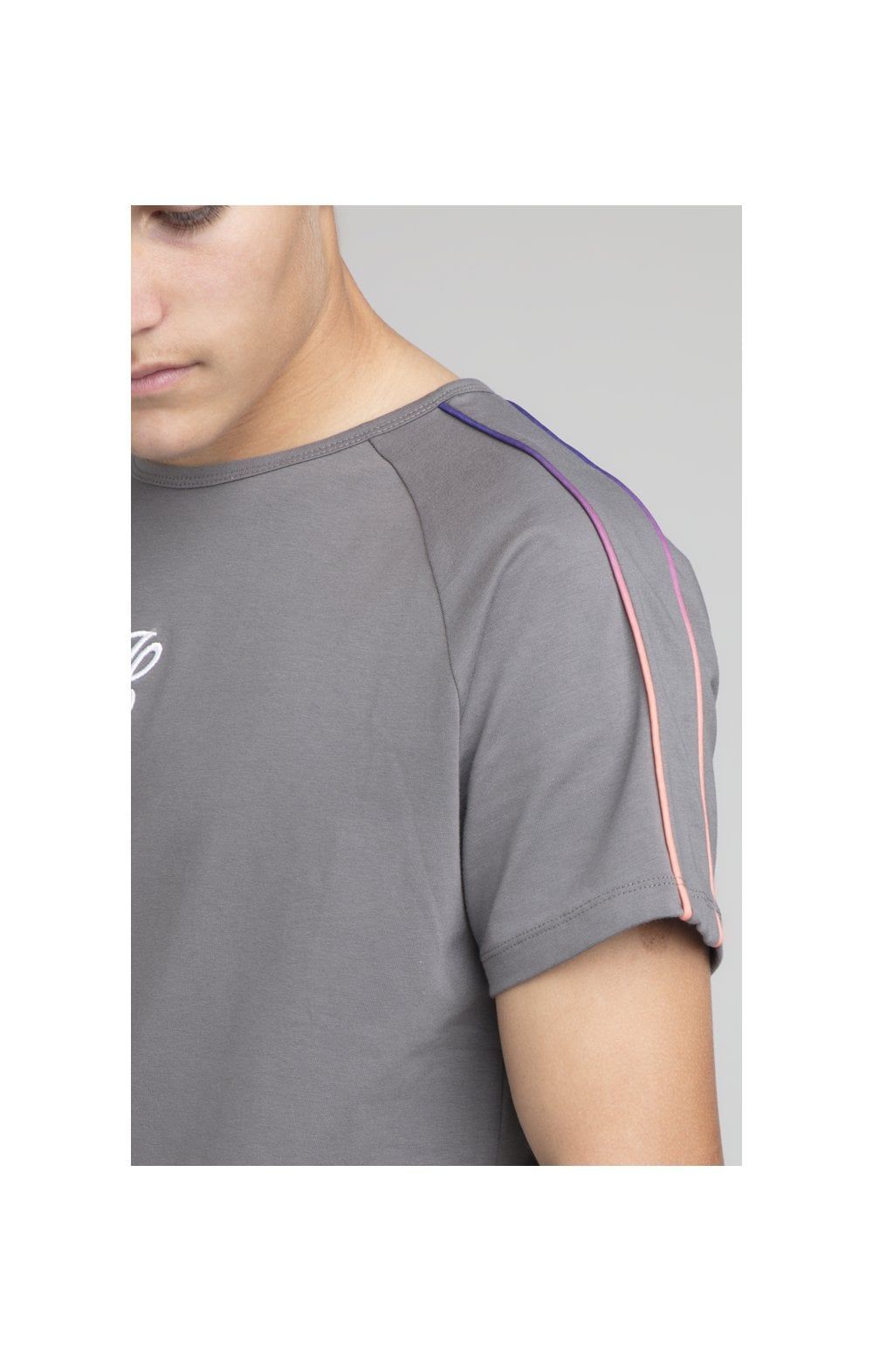 Boys Illusive Grey Raglan T-Shirt sold by Siksilk product image thumbnail 2