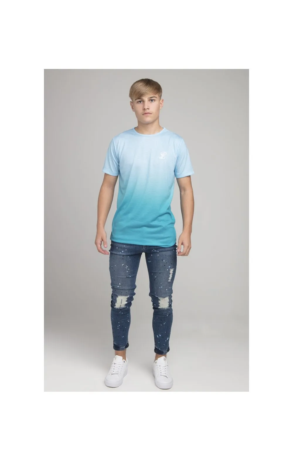Boys Illusive Mid Wash Skinny Denim Jean sold by Siksilk product image thumbnail 3