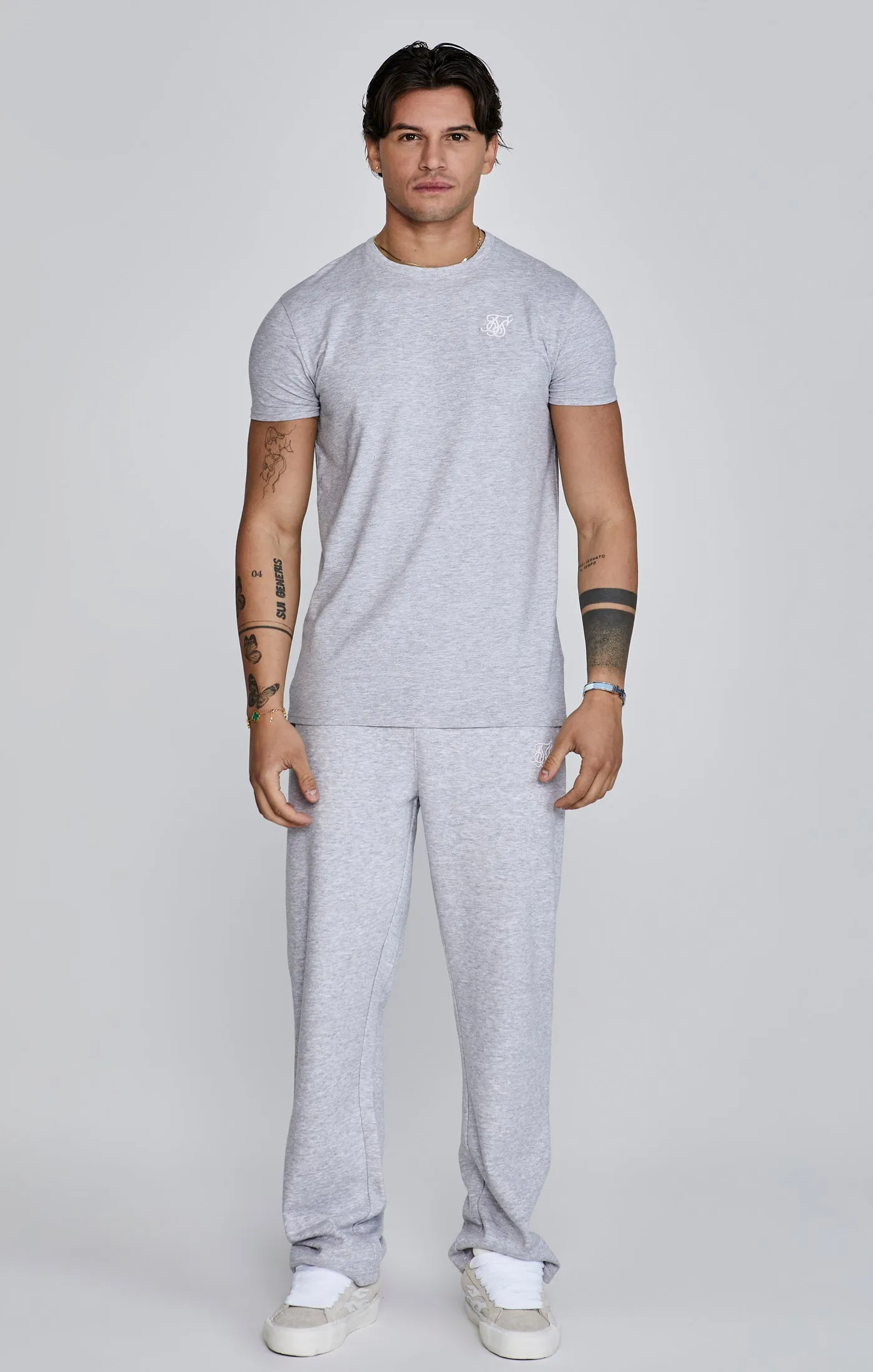 Grey Marl Track Pants sold by Siksilk product image thumbnail 2