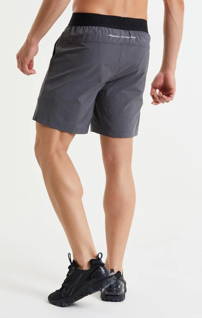 Grey Woven Long Short sold by Siksilk product image thumbnail 3