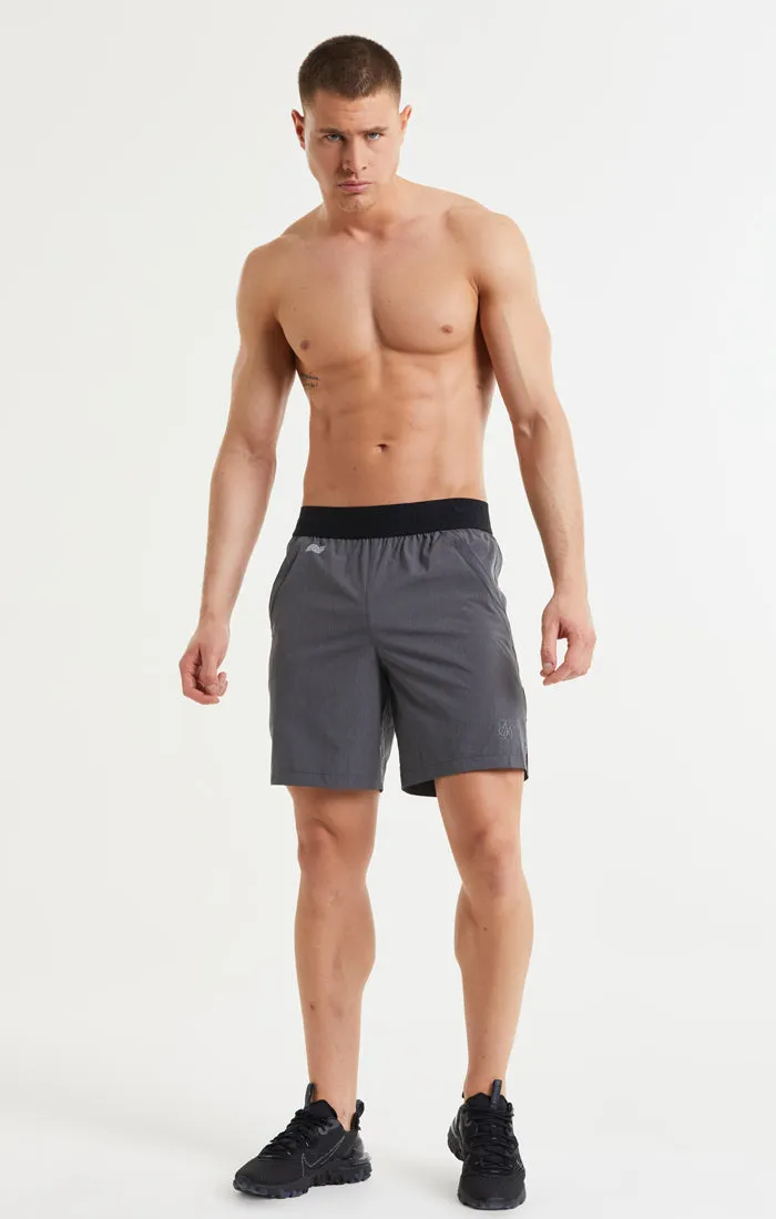 Grey Woven Long Short sold by Siksilk product image thumbnail 4