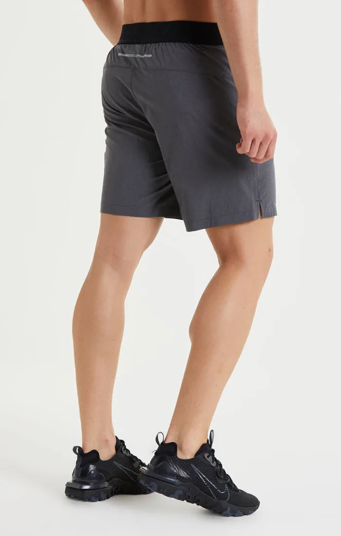 Grey Woven Long Short sold by Siksilk product image thumbnail 2