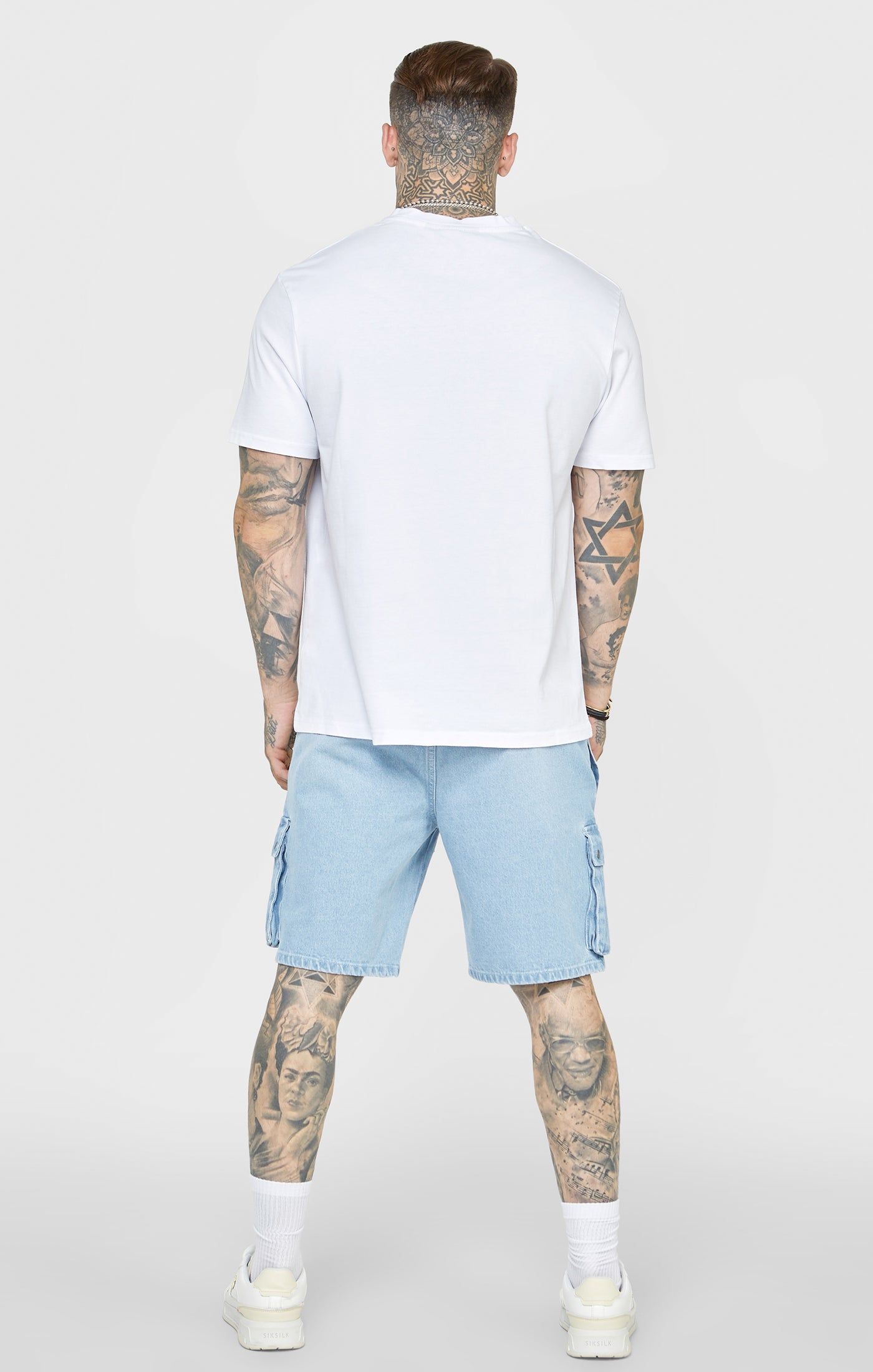 White Varsity Oversized T-Shirt sold by Siksilk product image thumbnail 5