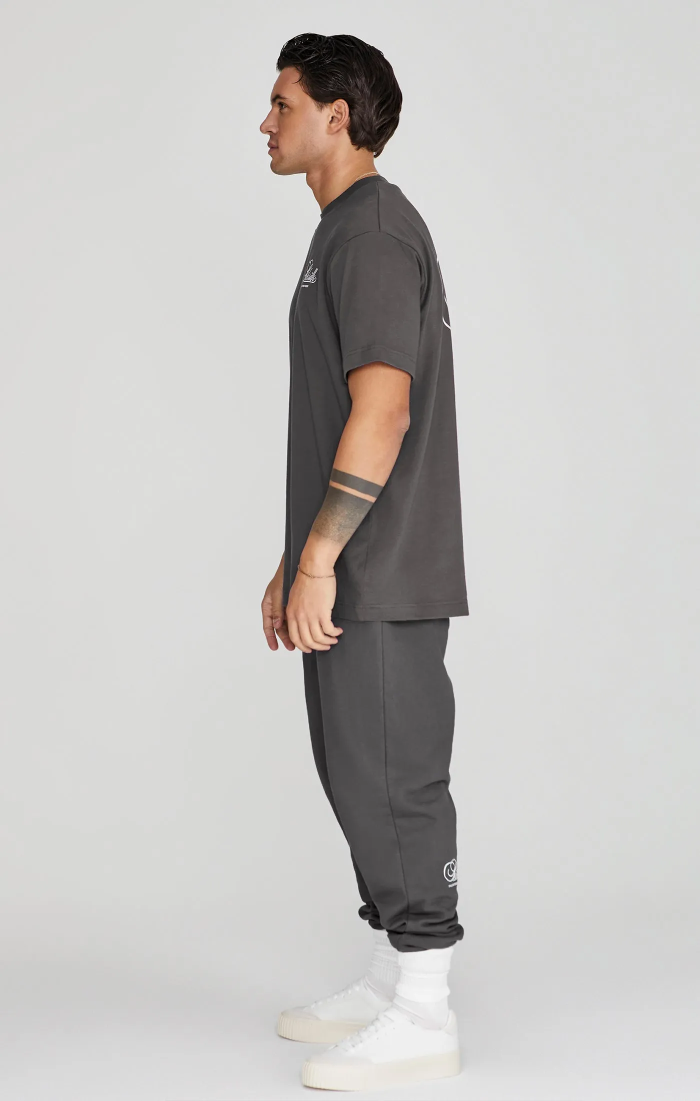 Grey Graphic T-Shirt sold by Siksilk product image thumbnail 2