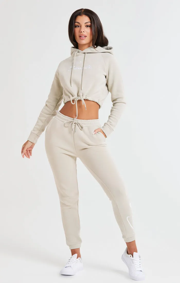 SikSilk Essential Cropped Hood - Beige sold by Siksilk product image thumbnail 4