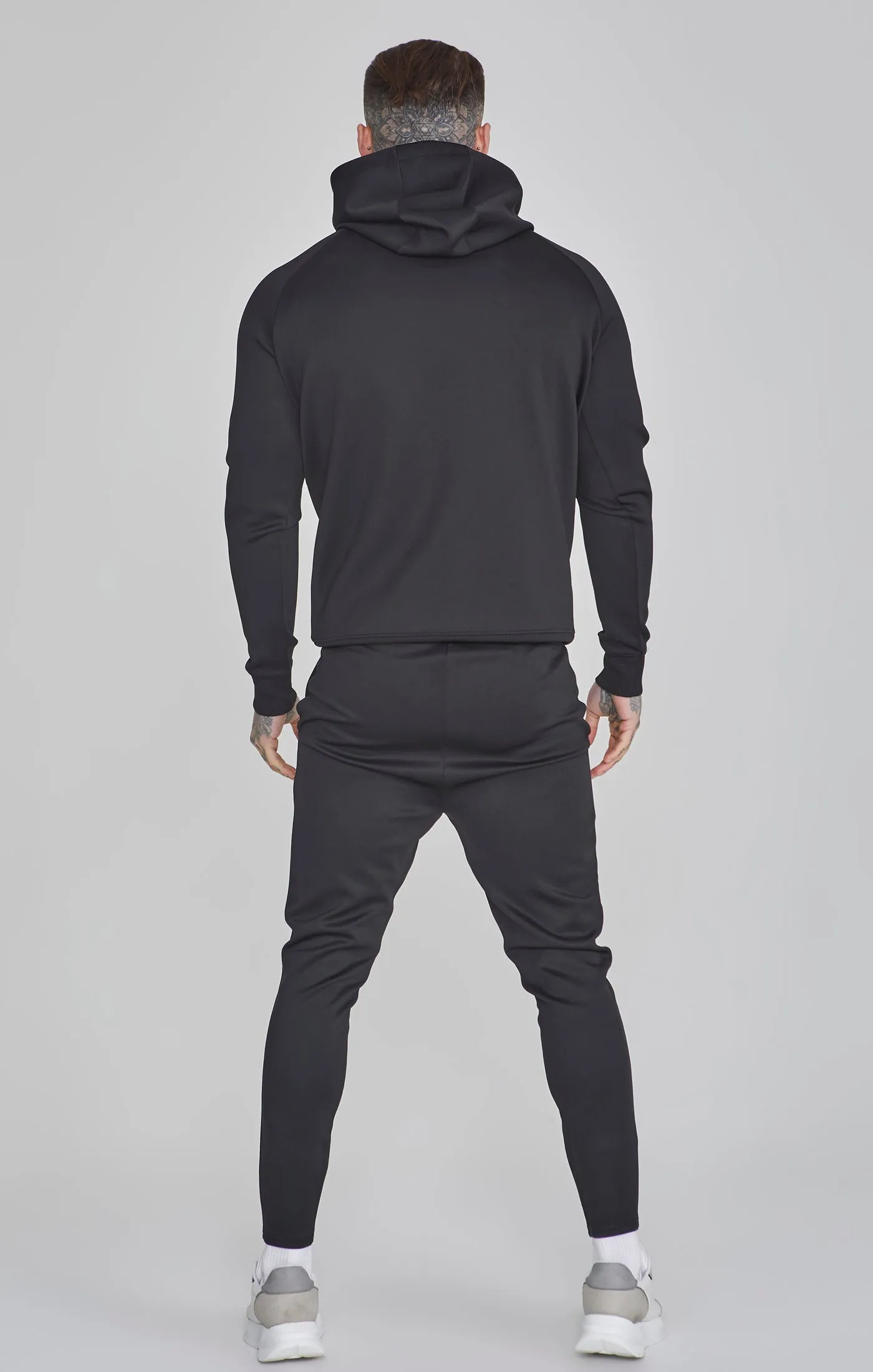 Black Muscle Fit Joggers sold by Siksilk product image thumbnail 5