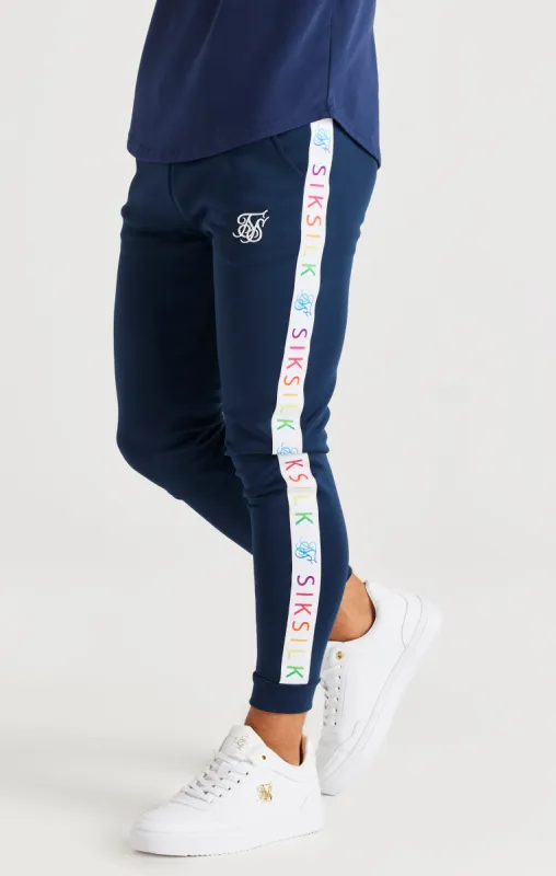 SikSilk Rainbow Joggers - Navy sold by Siksilk