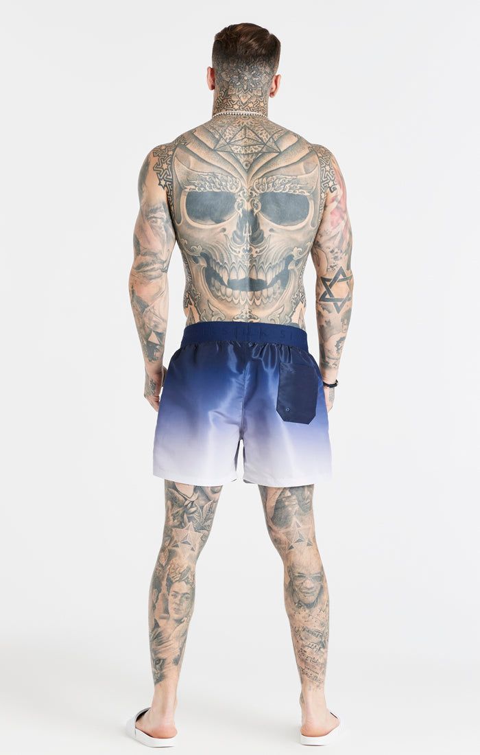 Navy Fade Swim Short sold by Siksilk product image thumbnail 4