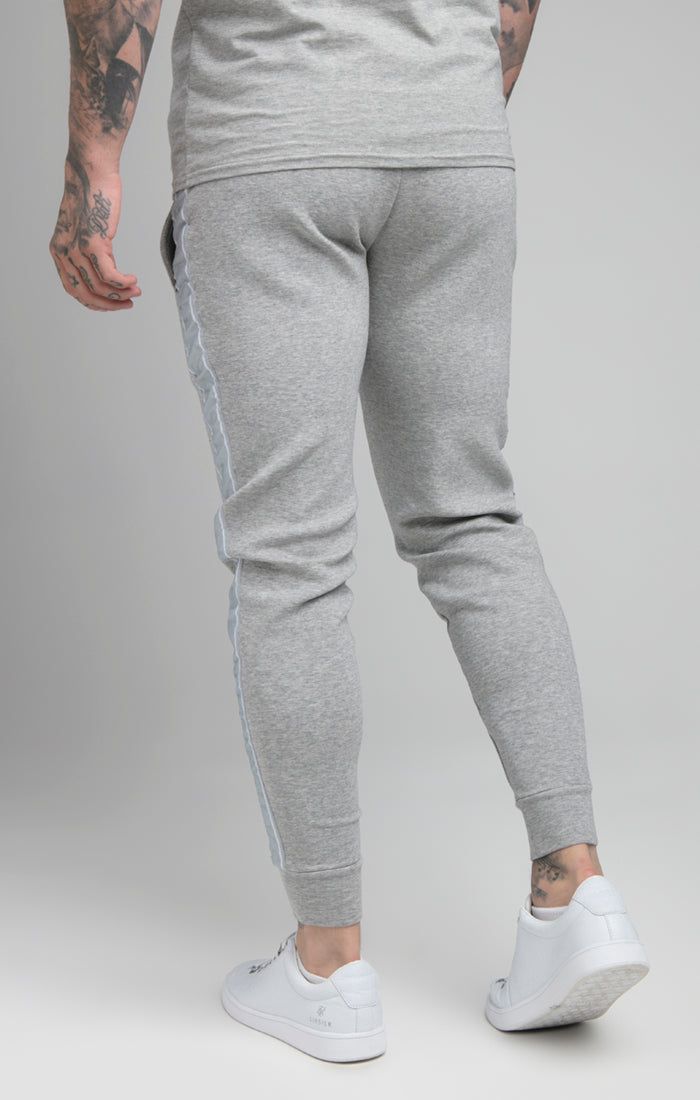 Grey Tape Fitted Jogger sold by Siksilk product image thumbnail 3