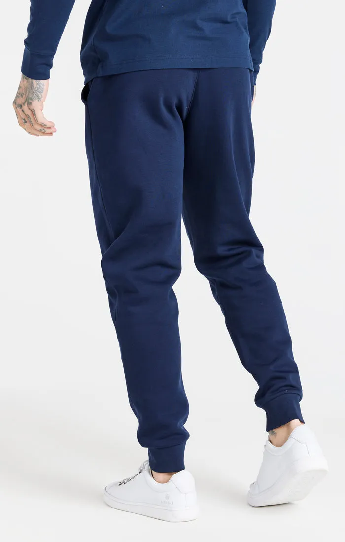 Navy Essential Cuffed Jogger sold by Siksilk product image thumbnail 3