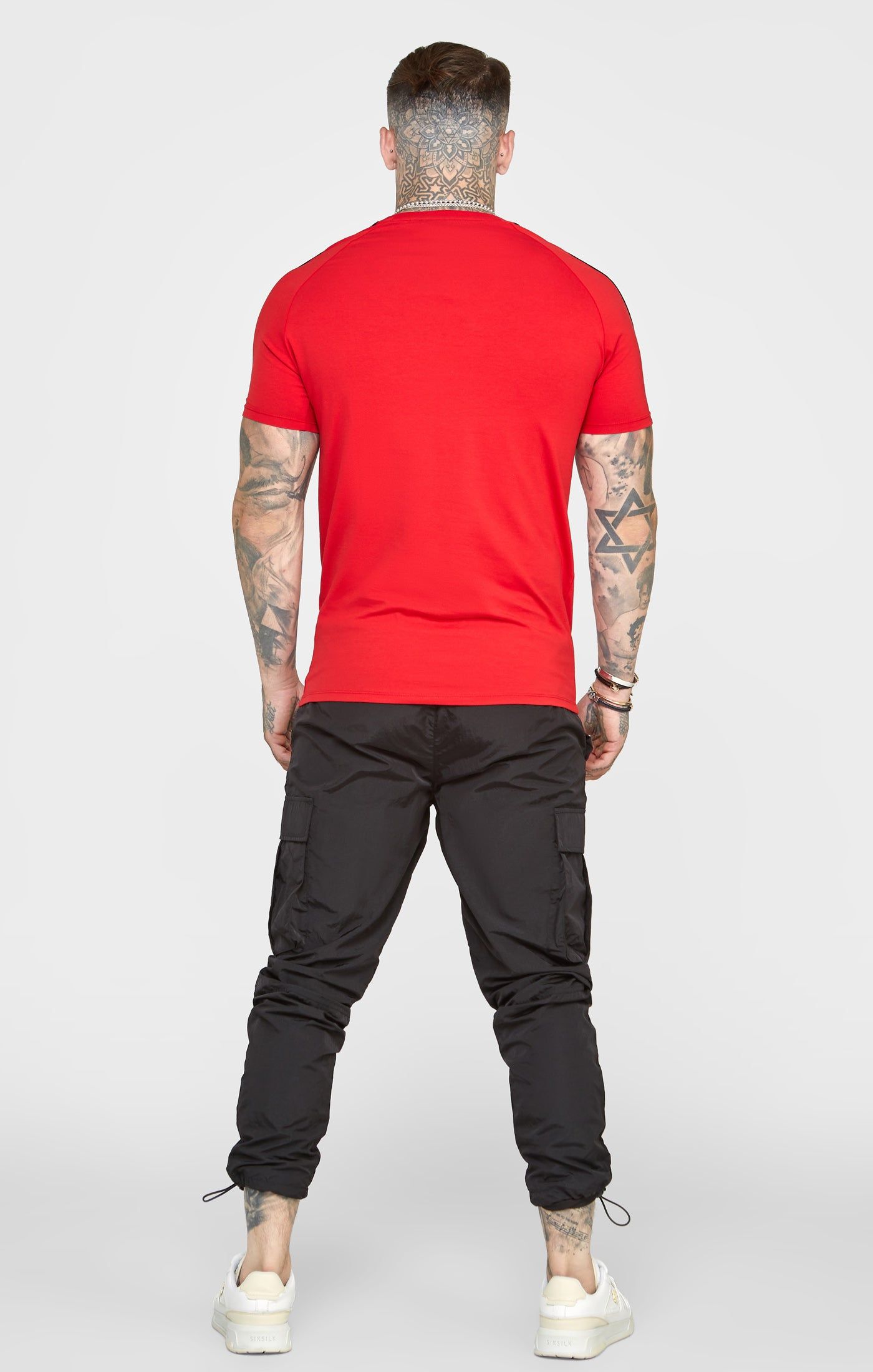 Red Taped T-Shirt sold by Siksilk product image thumbnail 5