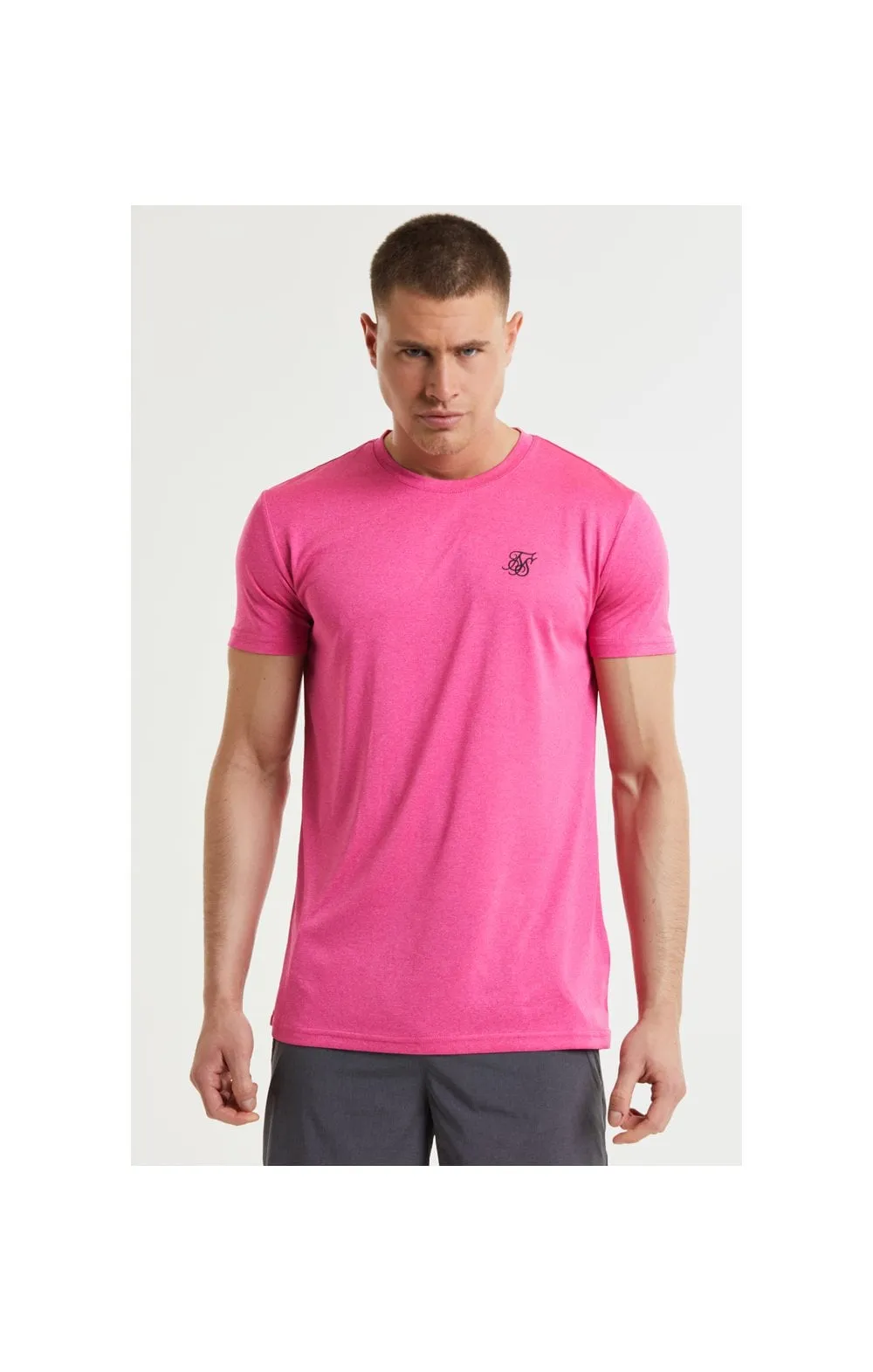 SikSilk Core Poly Tee - Pink sold by Siksilk product image thumbnail 2