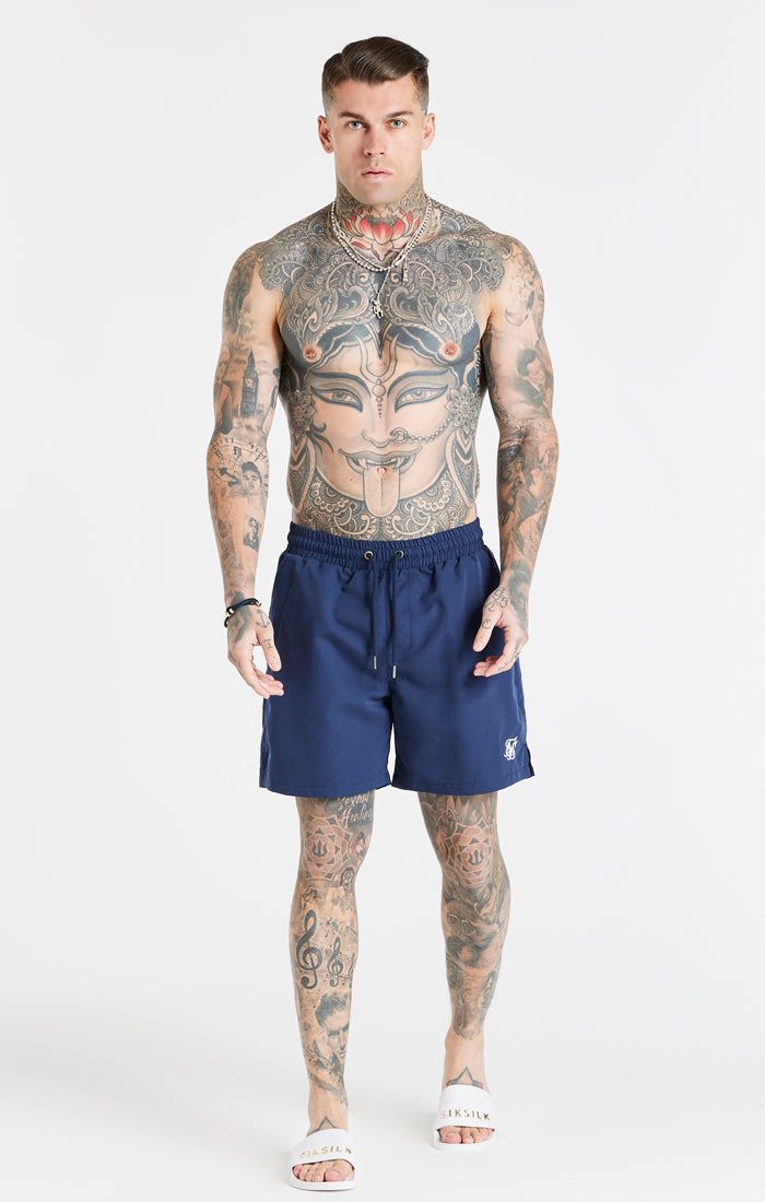 Navy Swim Short sold by Siksilk product image thumbnail 4