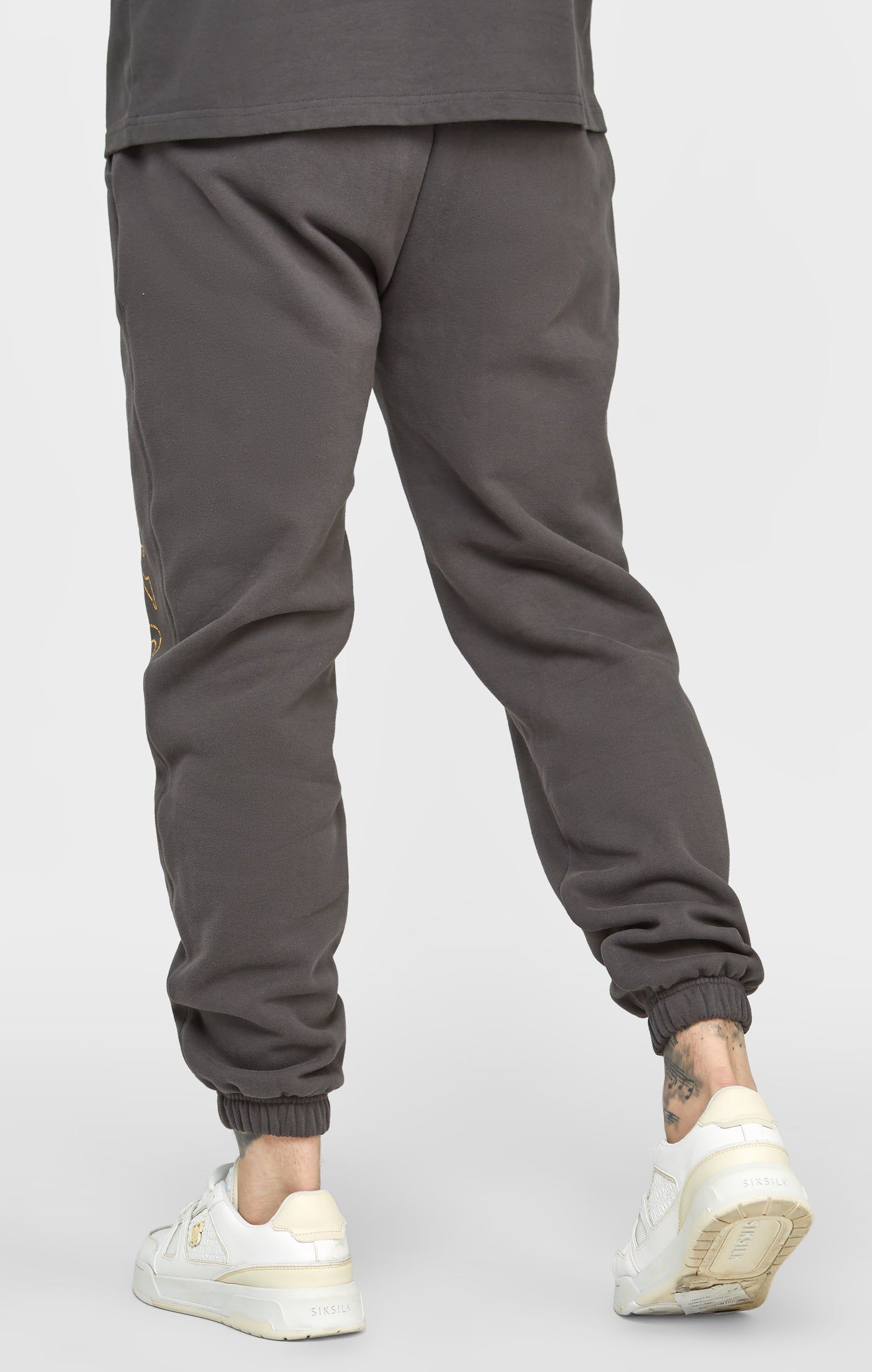 Black & Gold Relaxed Jogger sold by Siksilk product image thumbnail 4