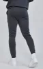 Grey Essentials Poly Joggers sold by Siksilk