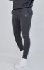 Grey Essentials Poly Joggers sold by Siksilk