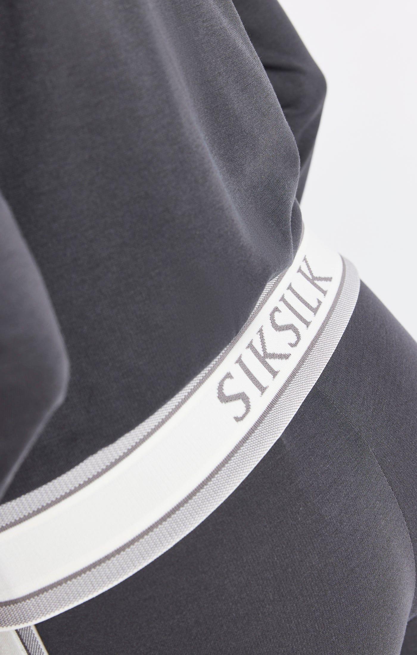 Grey Zip Track Top sold by Siksilk product image thumbnail 2