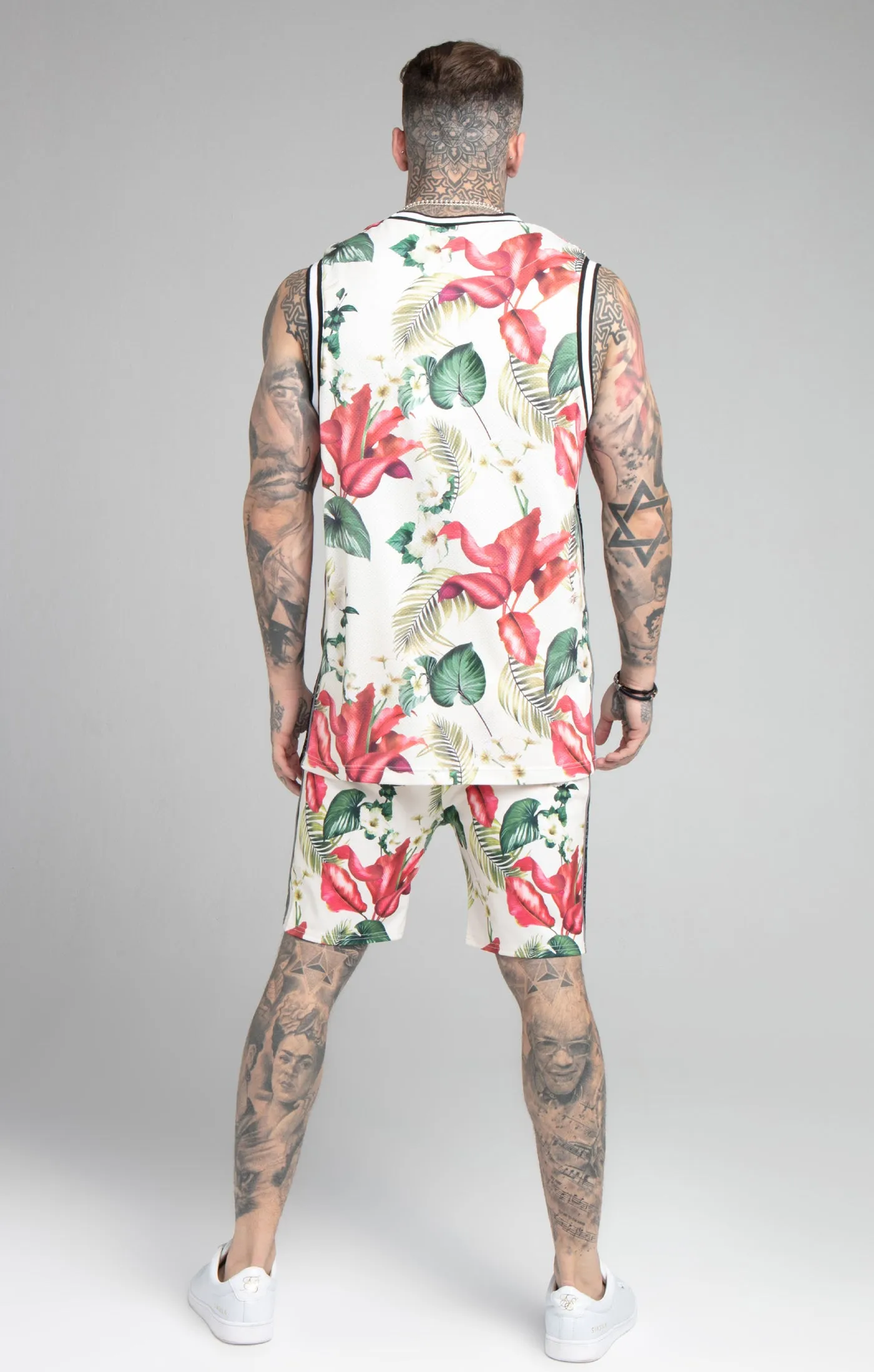 Ecru Retro Tape Short sold by Siksilk product image thumbnail 5