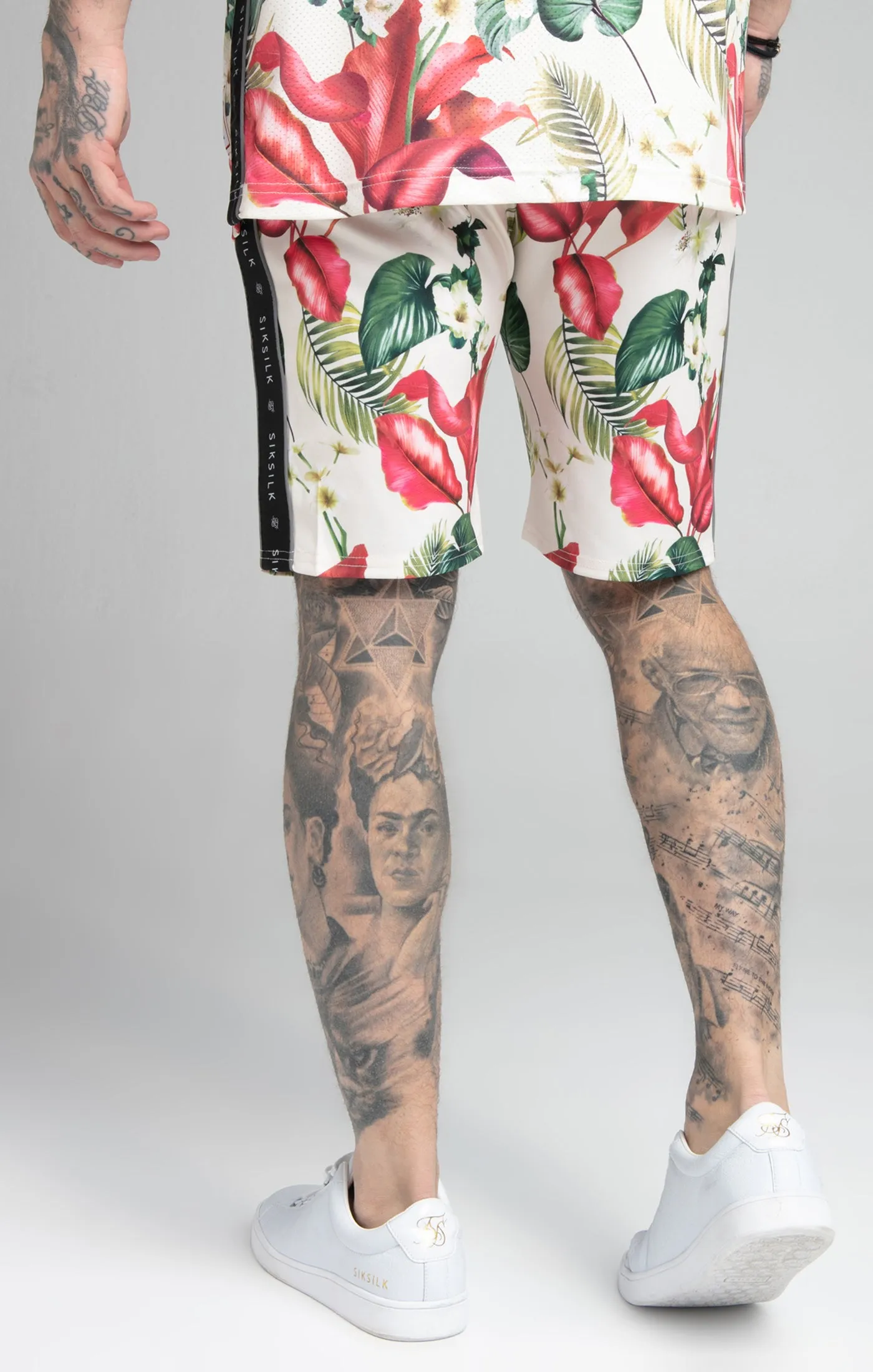 Ecru Retro Tape Short sold by Siksilk product image thumbnail 3