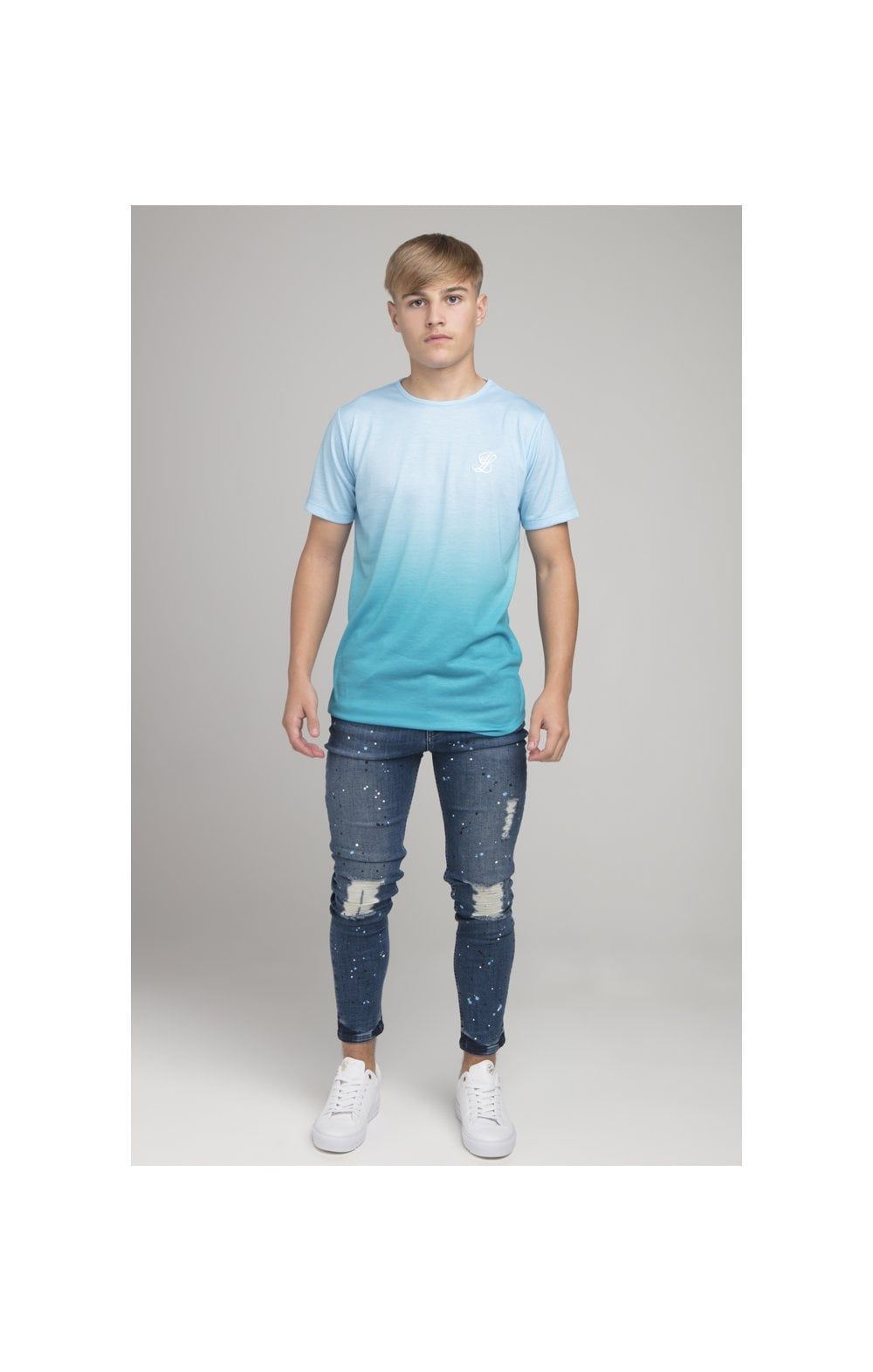 Boys Illusive Mid Wash Skinny Denim Jean sold by Siksilk product image thumbnail 3