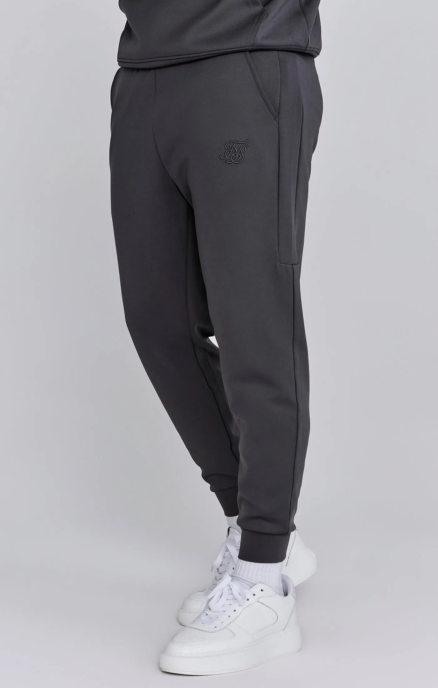 Grey Hoodie and Joggers Set sold by Siksilk product image thumbnail 3