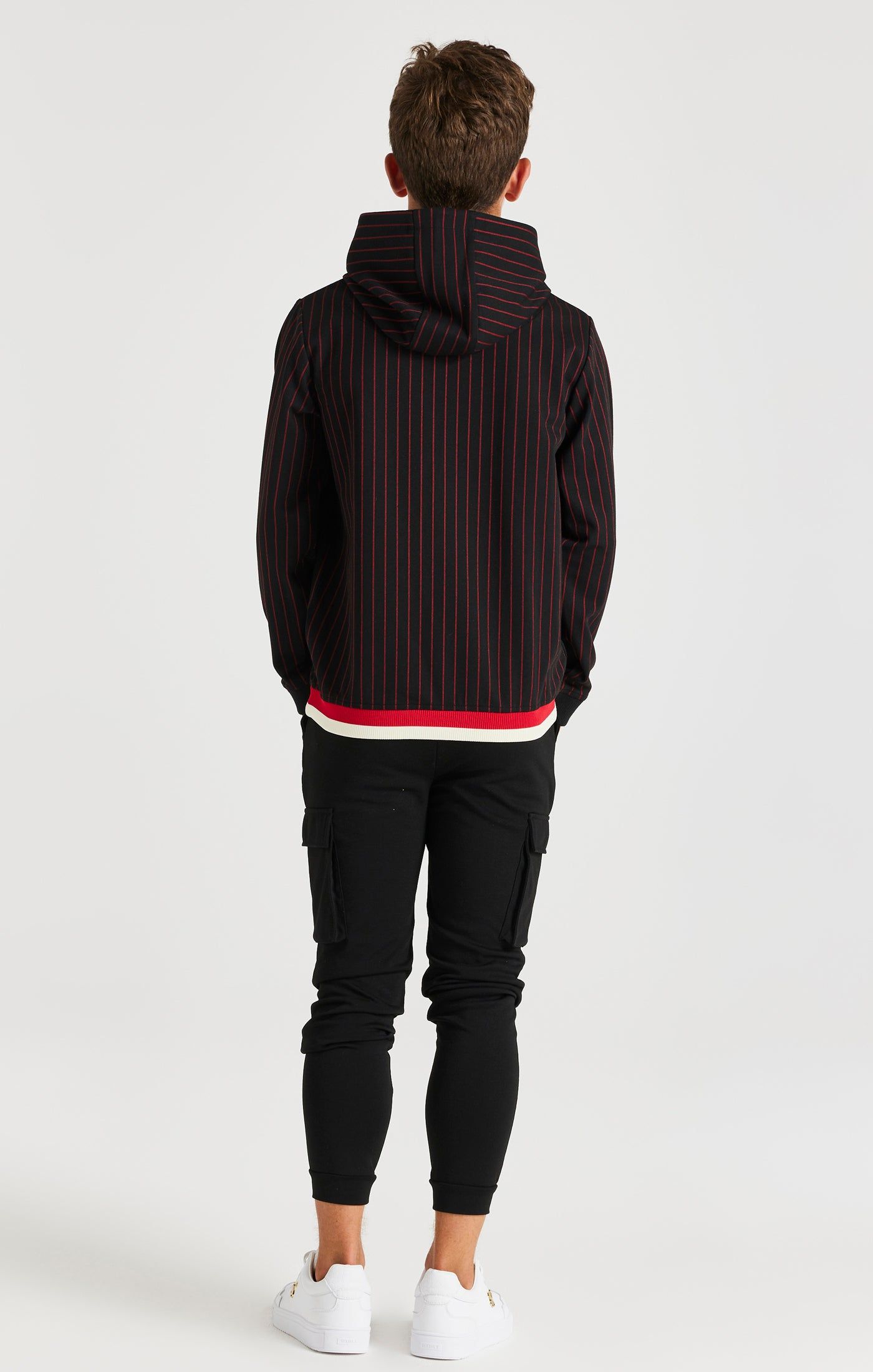 SikSilk Retro Classic Cargo Pants - Black sold by Siksilk product image thumbnail 5