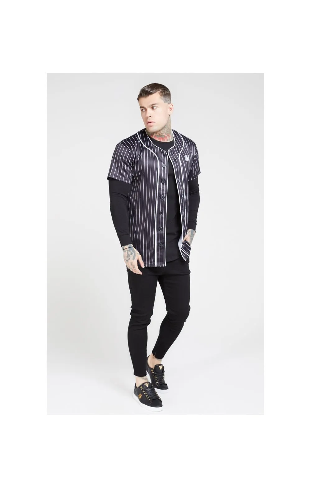 SikSilk Drop Crotch Jeans – Black sold by Siksilk product image thumbnail 4