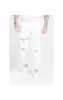 SikSilk Skinny Distressed Denims – White sold by Siksilk