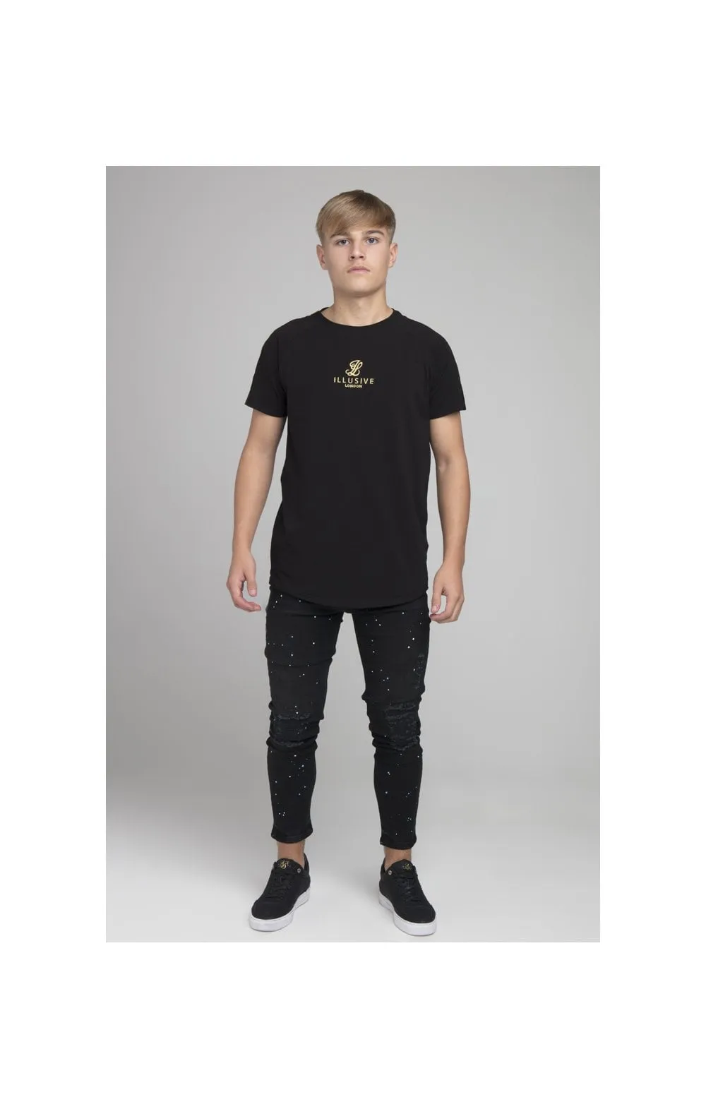 Boys Illusive Black Denim Jean sold by Siksilk product image thumbnail 4