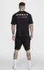 Black Oversized Back Logo T-Shirt sold by Siksilk