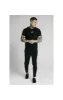 SikSilk S/S Distressed Box Tee - Black sold by Siksilk