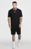 Black Oversized Back Logo T-Shirt sold by Siksilk