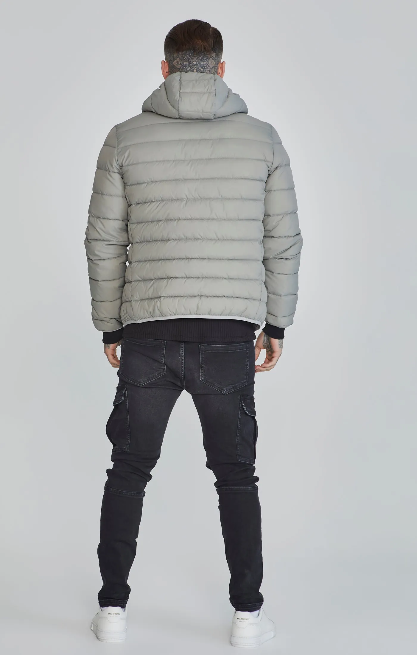 Grey Bubble Jacket sold by Siksilk product image thumbnail 5