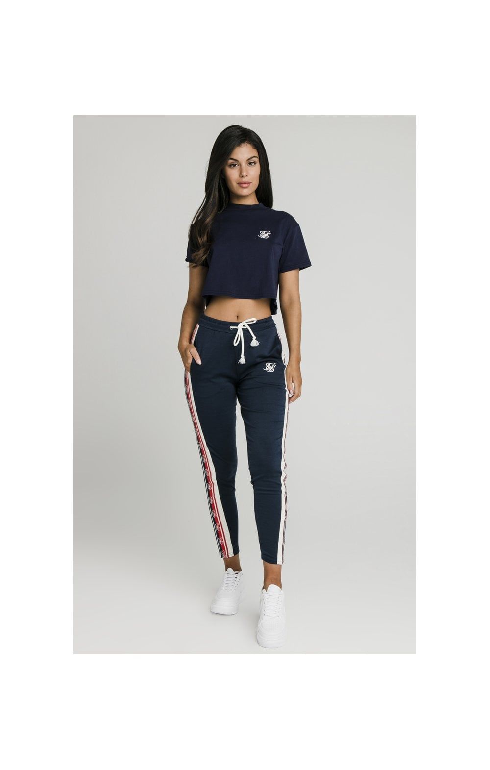 SikSilk Classic Tape Jogger - Navy sold by Siksilk product image thumbnail 4